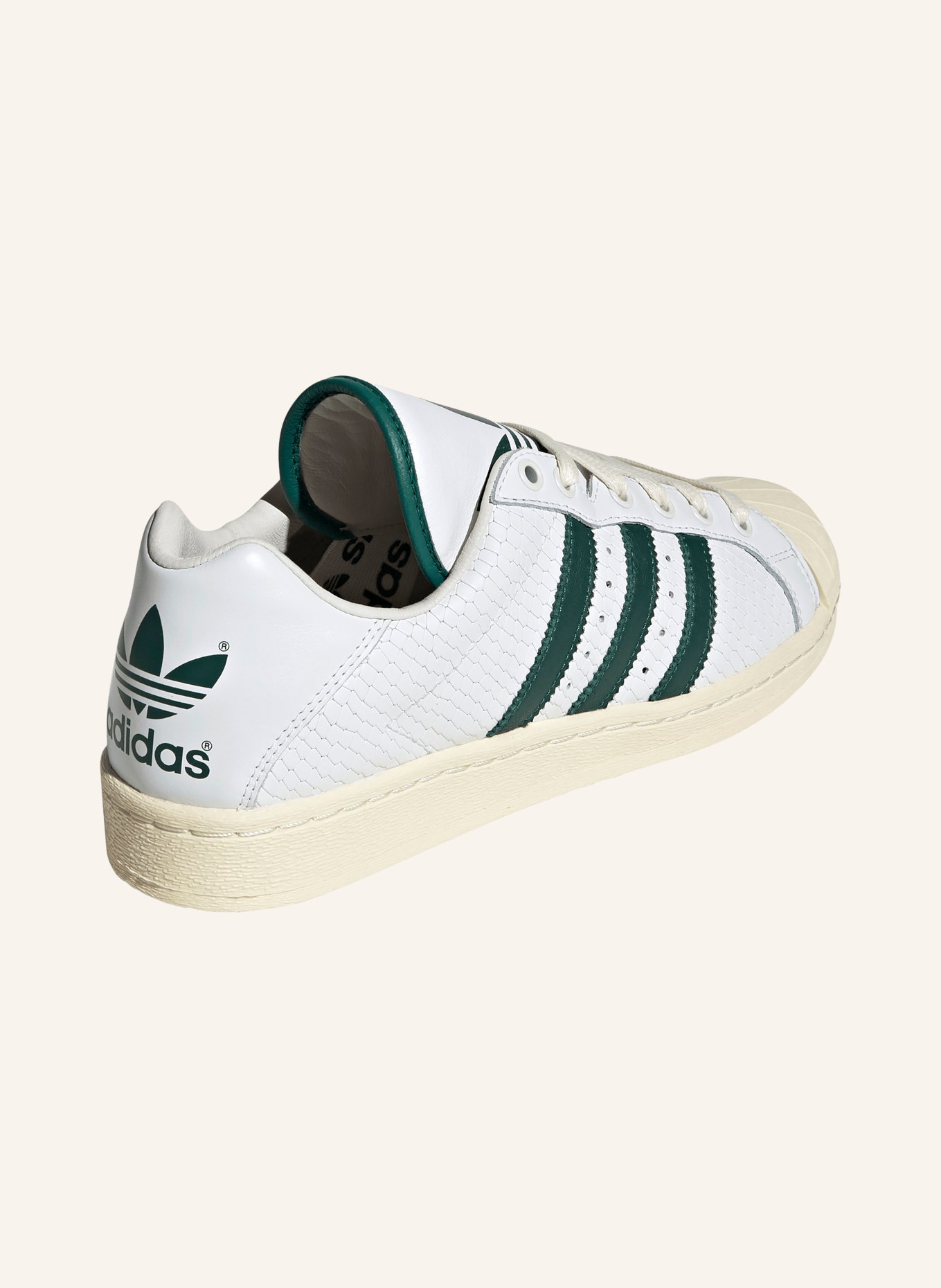 adidas Originals Sneaker ULTRASTAR MADE IN GERMANY: WEISS / DUNKELGRÜN
