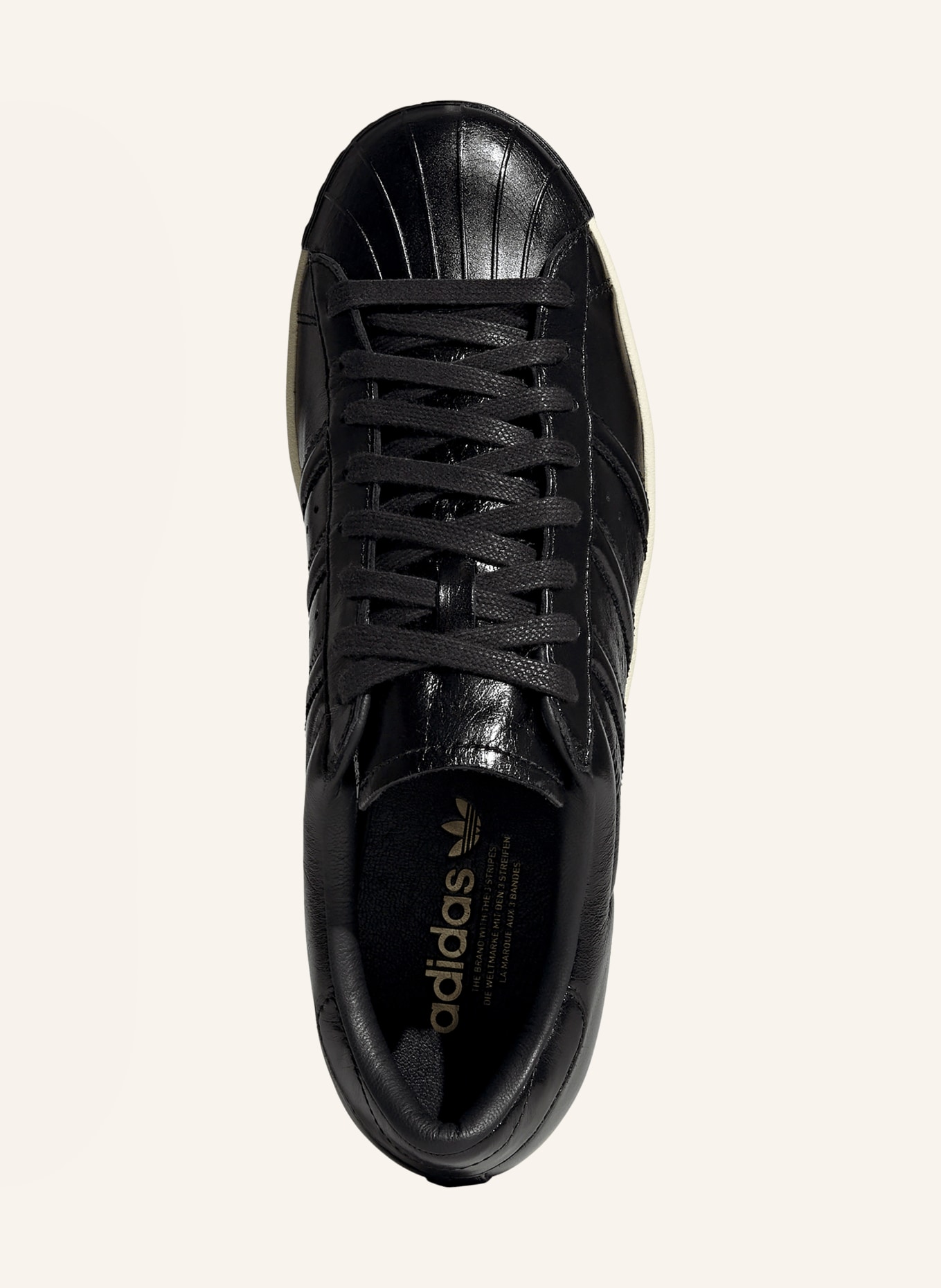 adidas Originals Sneakersy SUPERSTAR VINTAGE: CZARNY