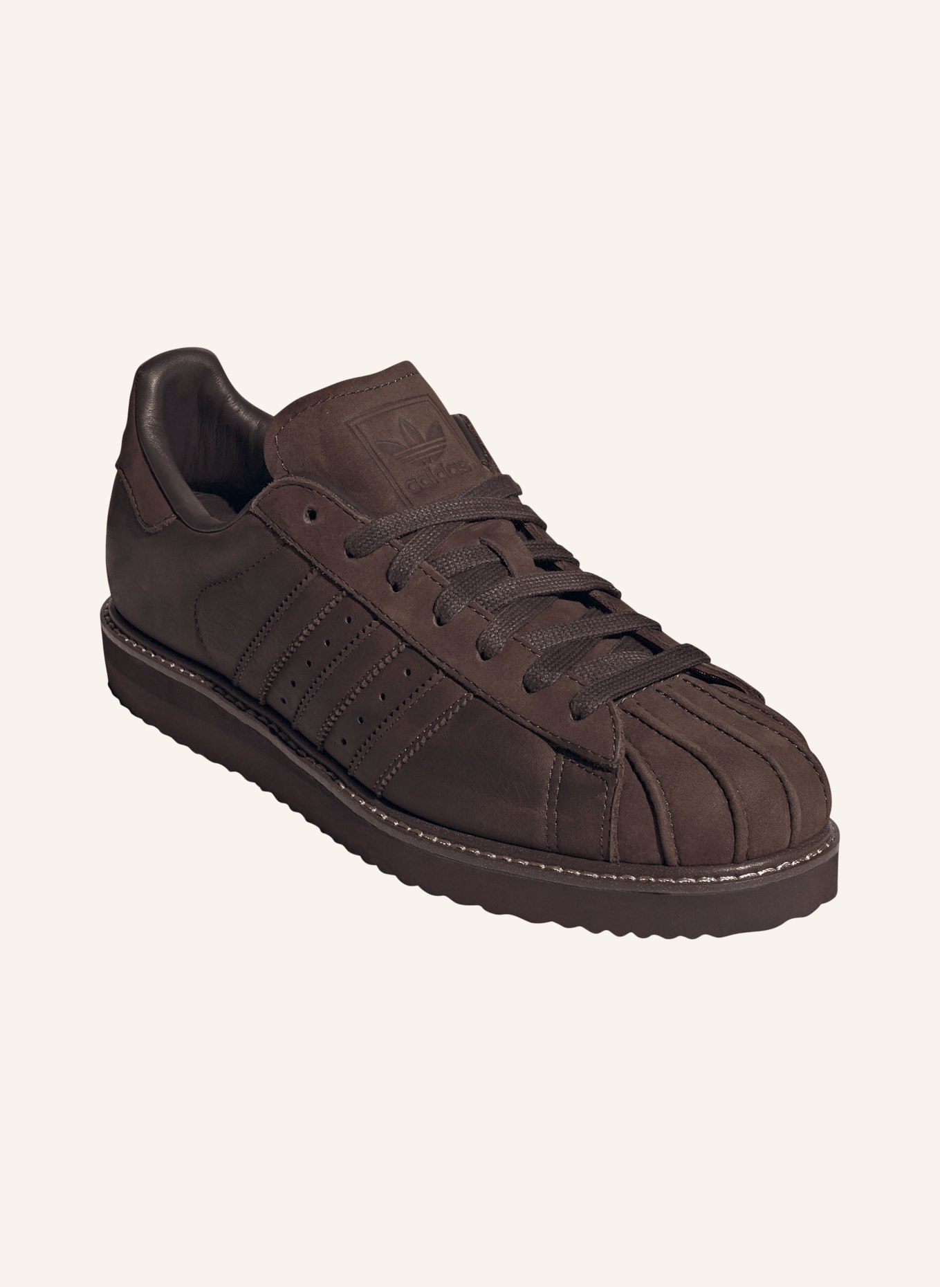 adidas Originals Sneaker SUPERSTAR LUX: MØRKEBRUN