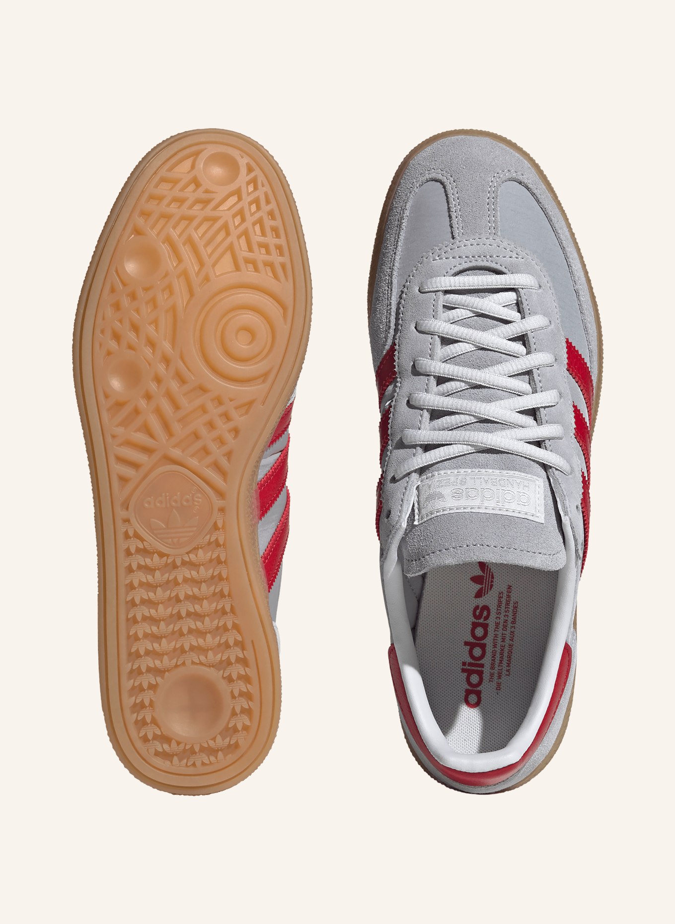 adidas Originals Adidași SPECIAL HANDBAL: GRI / ROȘU