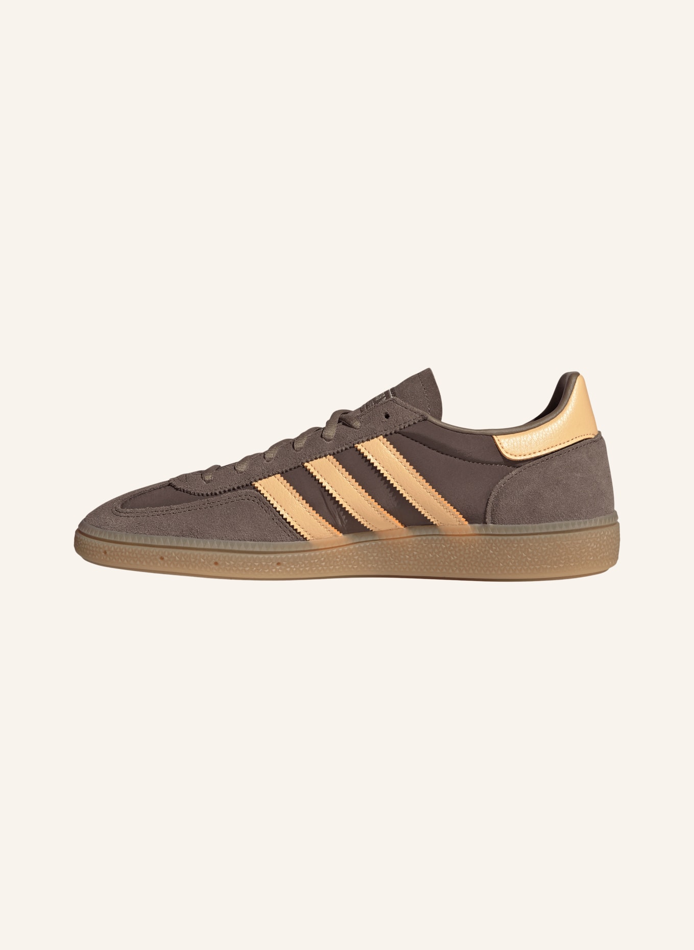 adidas Originals Sneakersy HANDBALL SPEZIAL: TMAVĚ HNĚDÁ / TMAVĚ ORANŽOVÁ