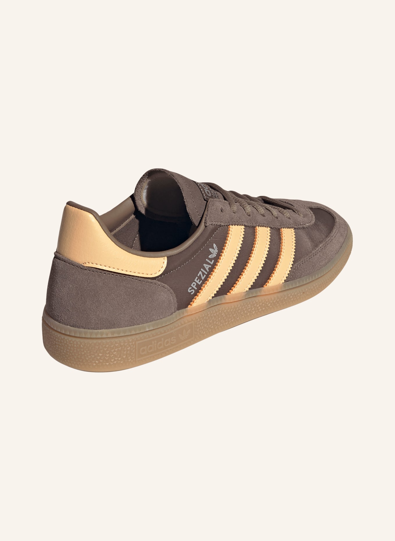 adidas Originals Sneakersy HANDBALL SPEZIAL: TMAVĚ HNĚDÁ / TMAVĚ ORANŽOVÁ