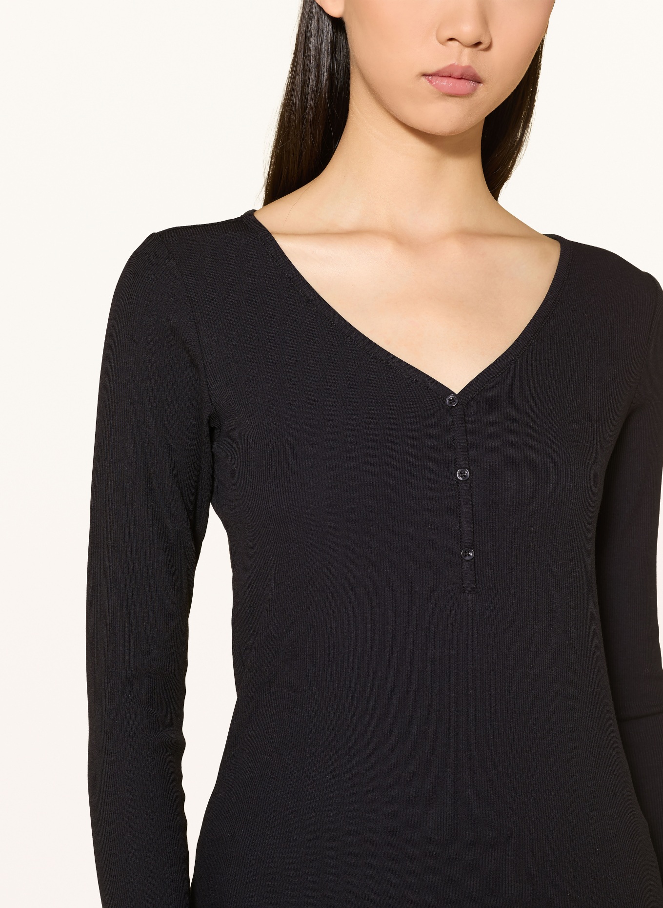 Marc O'Polo Pyjamashirt: ZWART