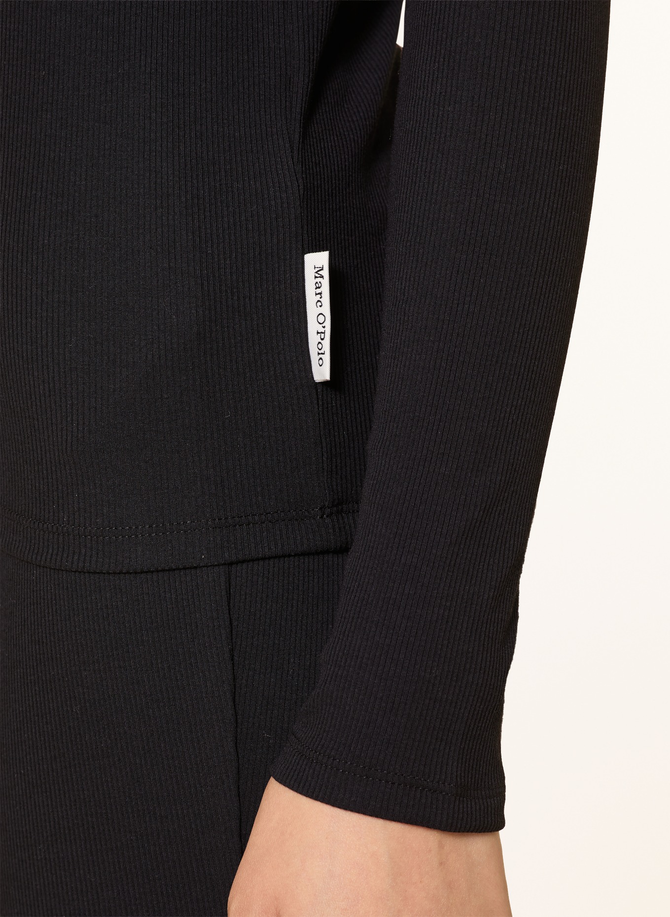 Marc O'Polo Pyjamashirt: ZWART