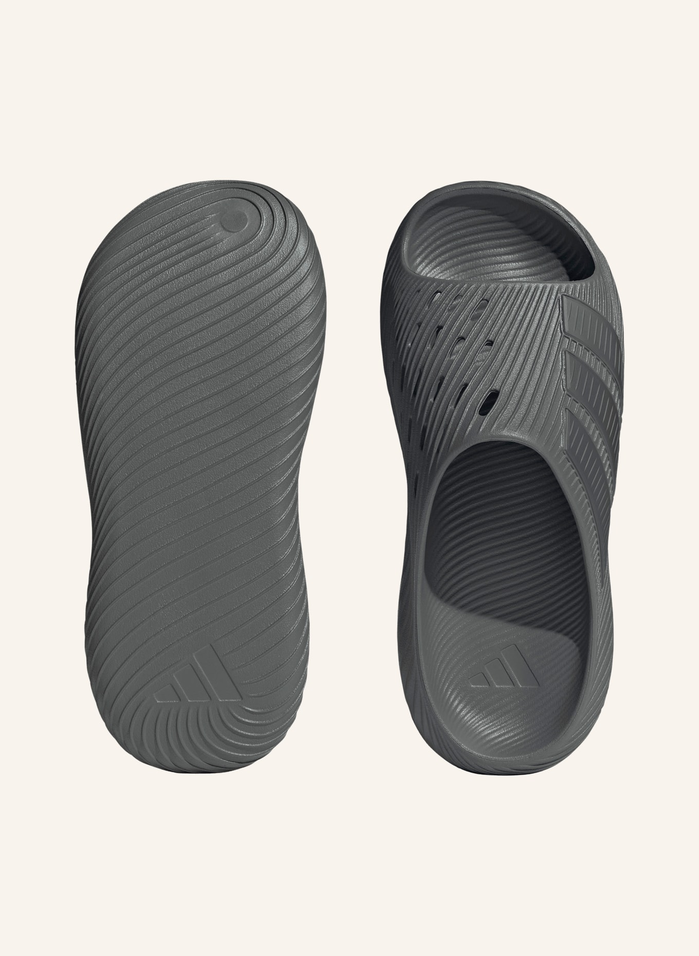 adidas Papuci PURECHILL SLIDE: GRI ÎNCHIS