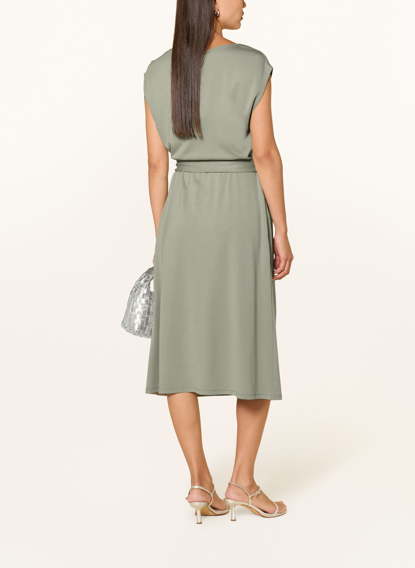 s.Oliver BLACK LABEL Rochie din jersey: VERDE DESCHIS