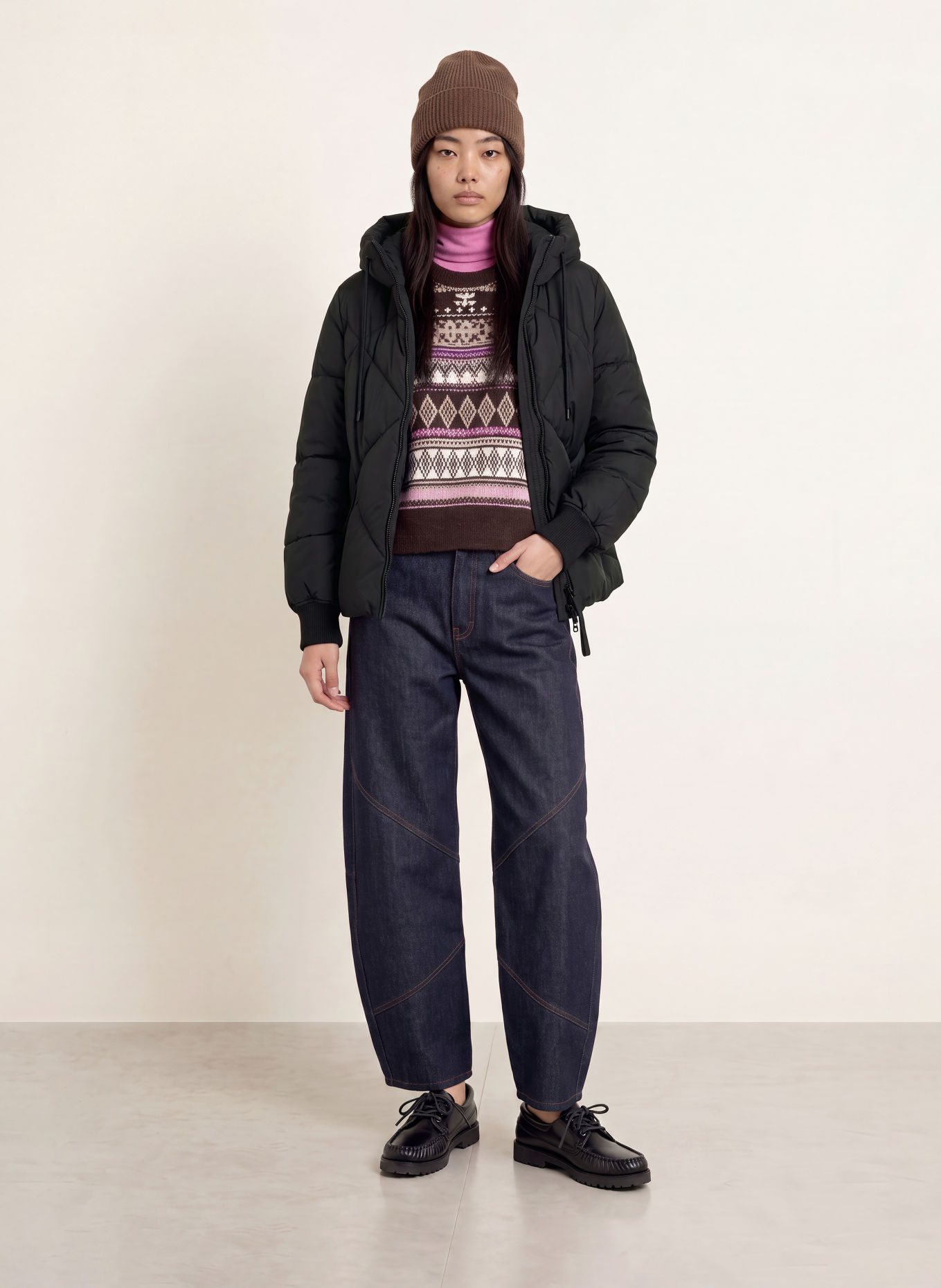 Marc O'Polo DENIM Kurtka pikowana: CZARNY