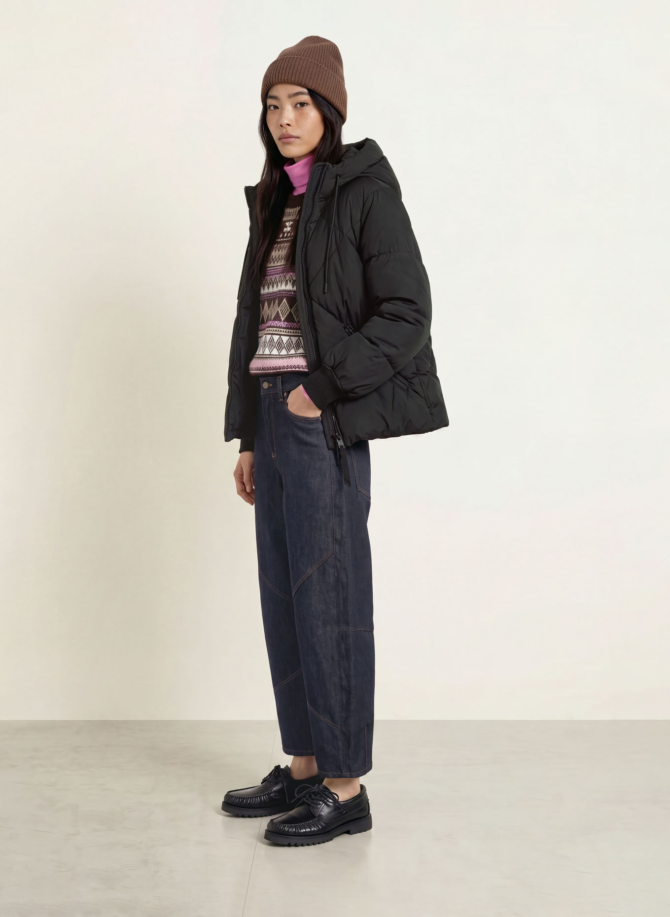 Marc O'Polo DENIM Kurtka pikowana: CZARNY