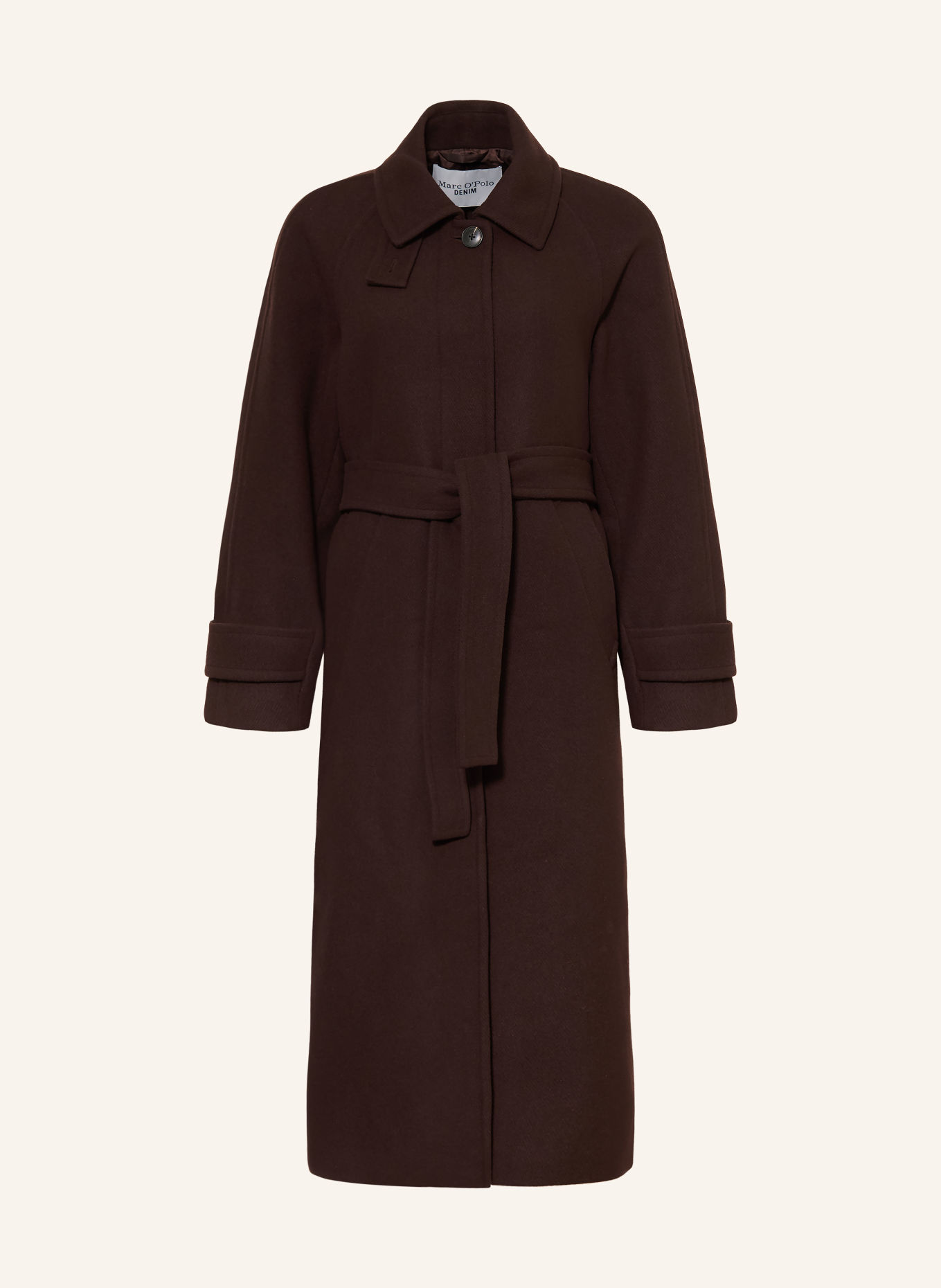 Marc O'Polo DENIM Coat: DARK BROWN