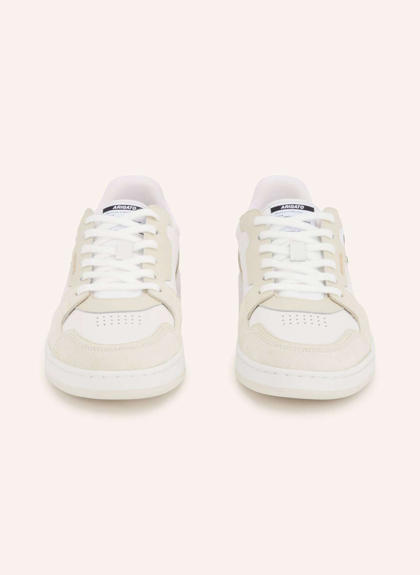 AXEL ARIGATO DICE LO BEE BIRD Sneakers: BEIGE / DARK GREEN / WHITE