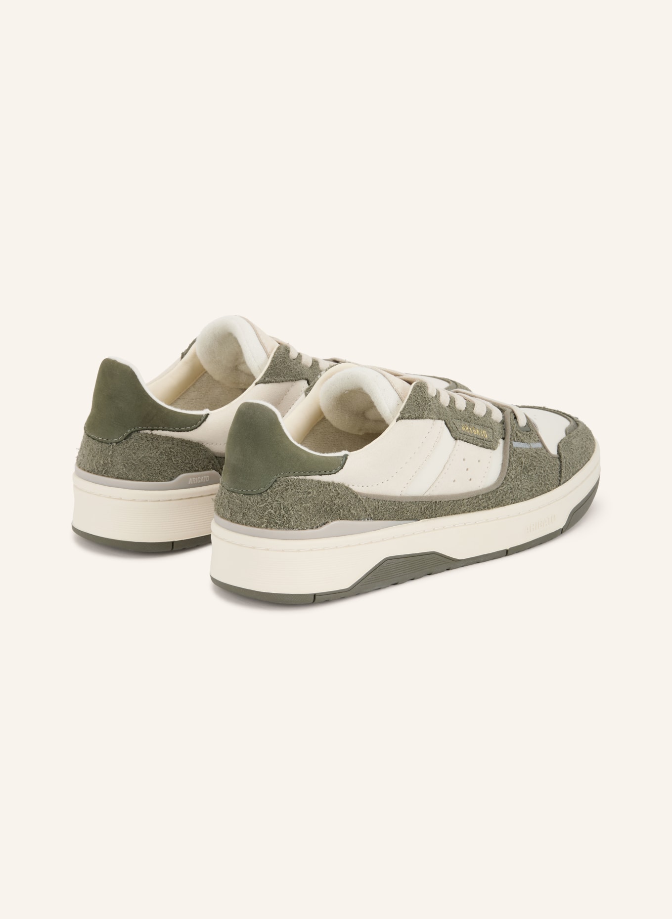 AXEL ARIGATO CLAY Sneakers: KHAKI / ECRU