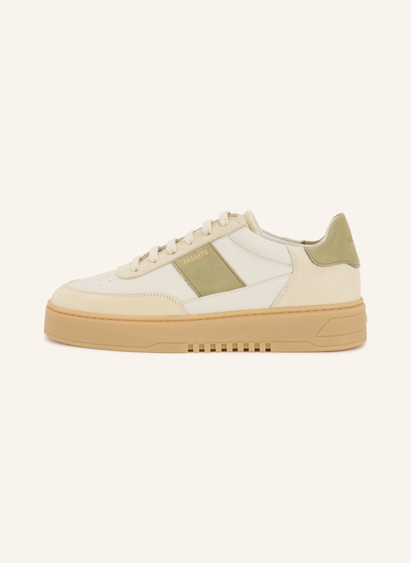 AXEL ARIGATO Sneakers ORBIT: BLANC / CRÈME / VERT CLAIR
