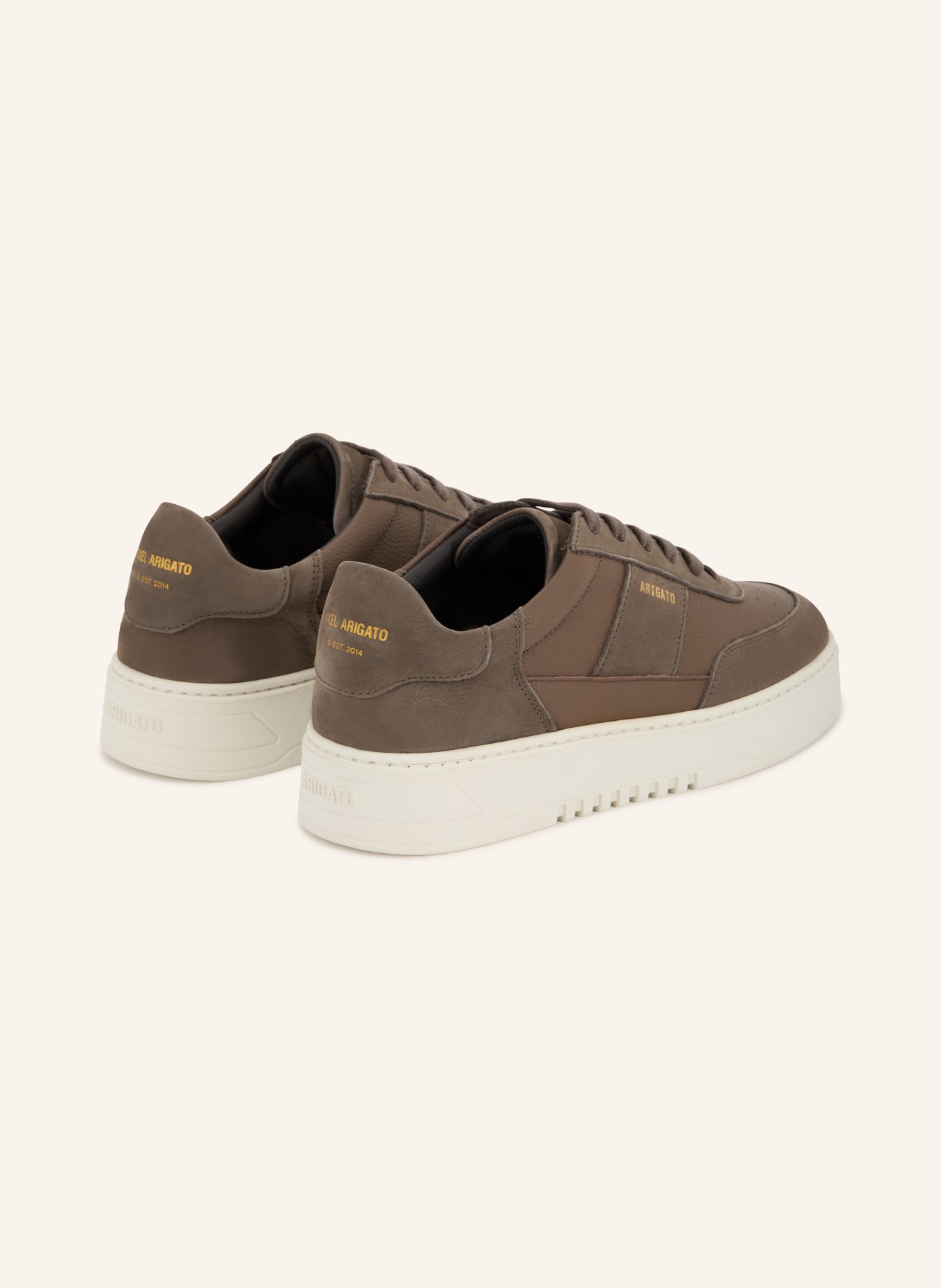 AXEL ARIGATO ORBIT Sneakers: TAUPE / DARK GRAY