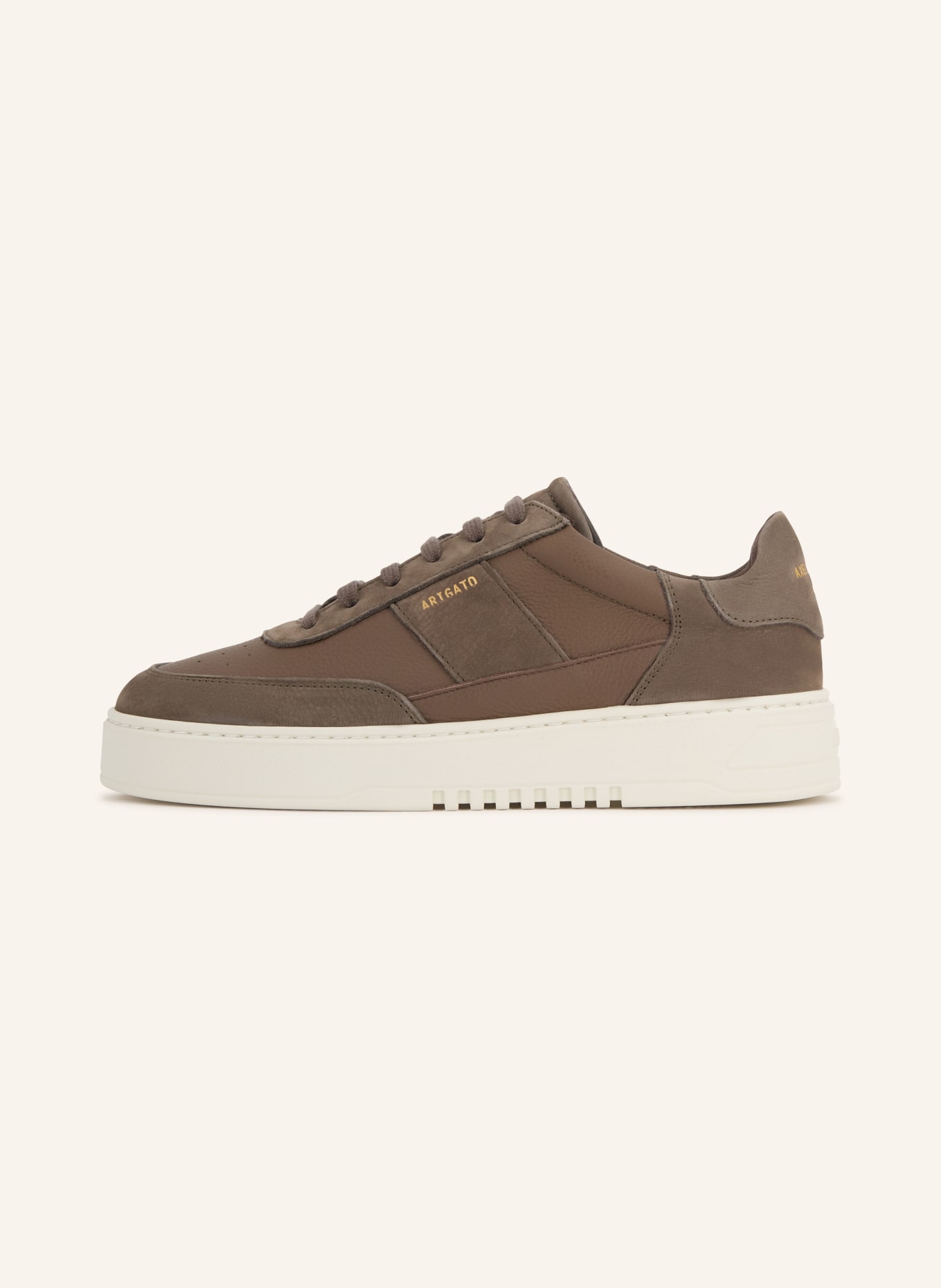 AXEL ARIGATO ORBIT Sneakers: TAUPE / DARK GRAY