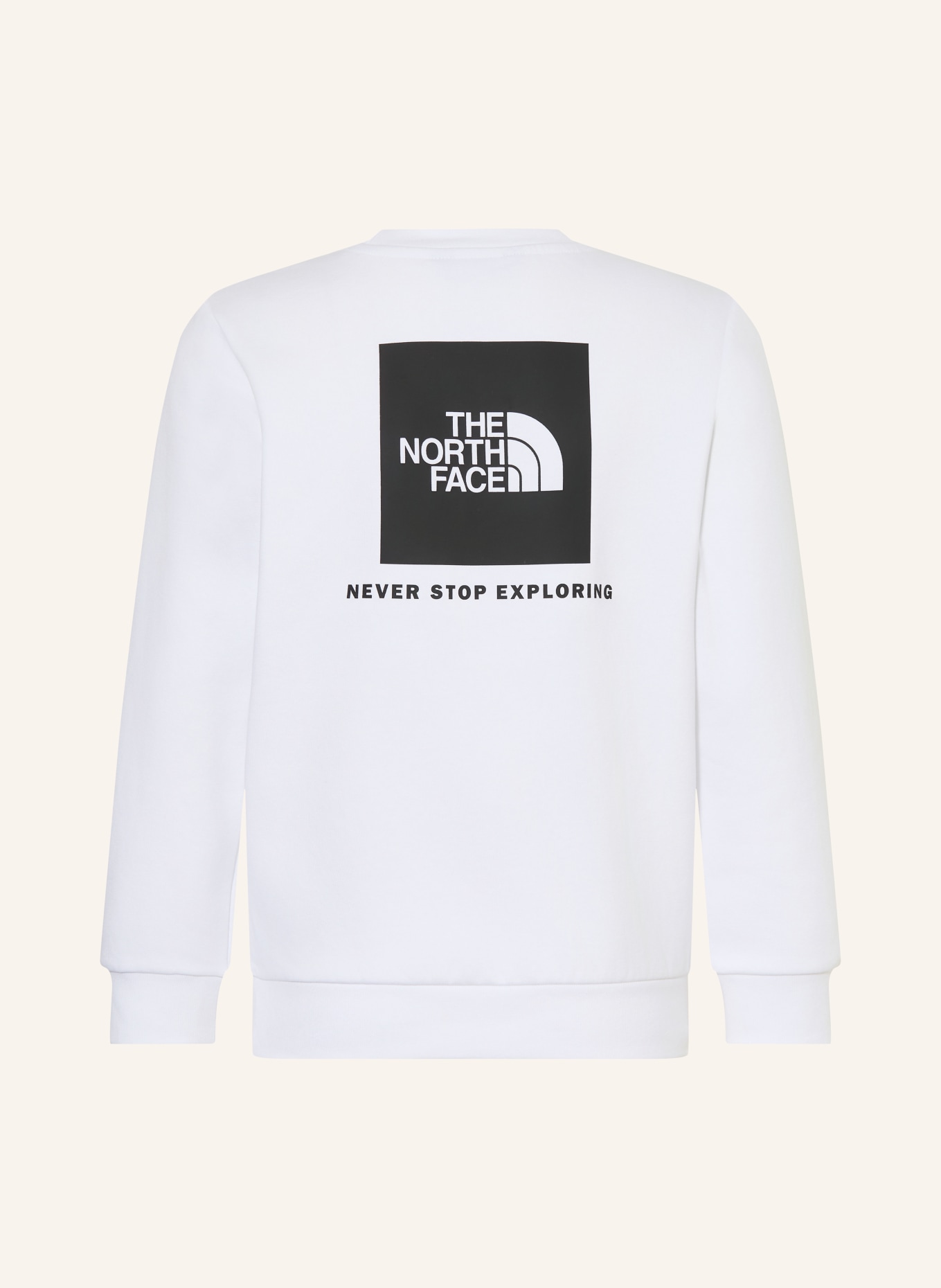THE NORTH FACE Sweatshirt EVOLUTION BOX NSE: WEISS / SCHWARZ