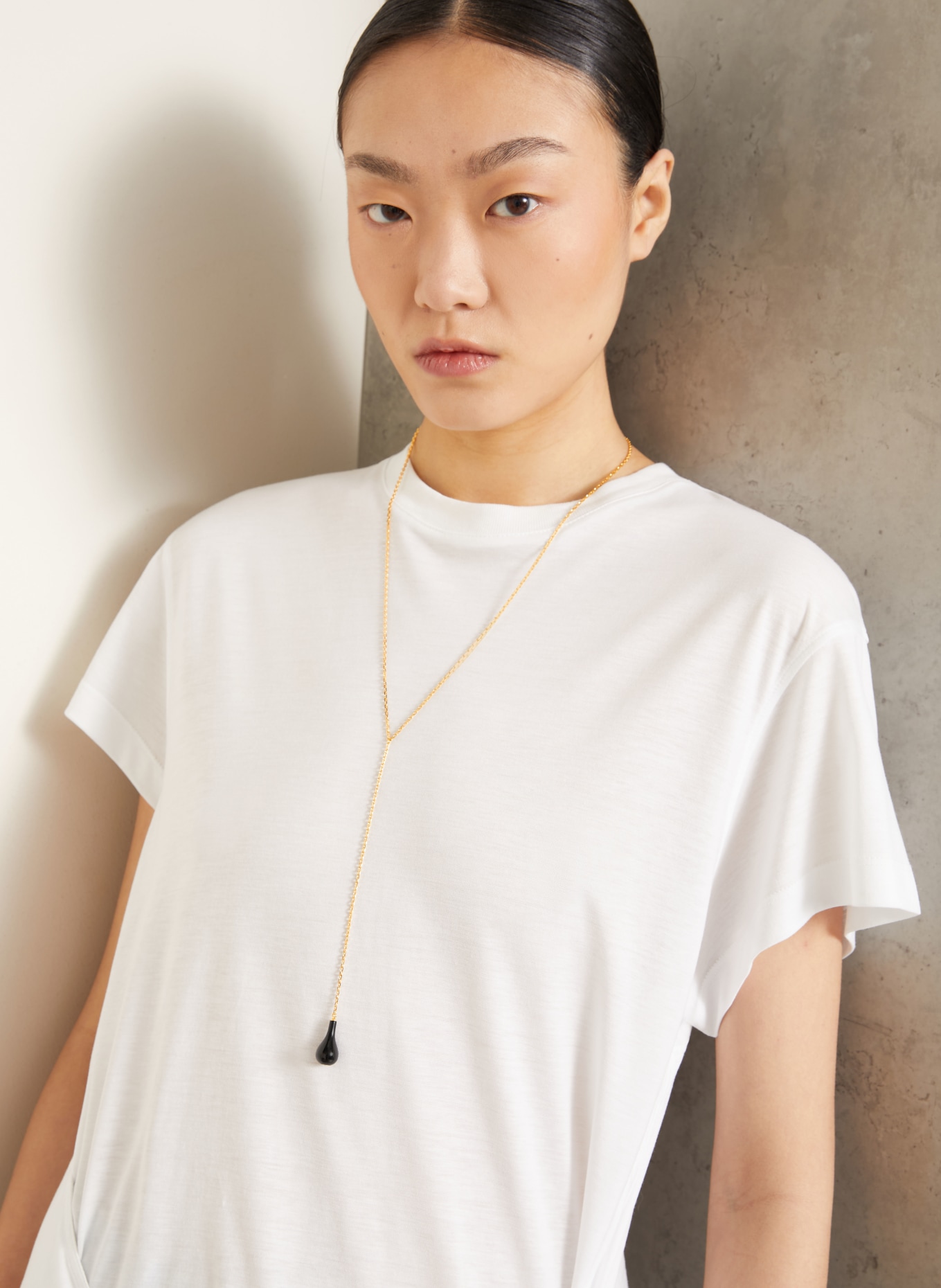 TOTEME Necklace: GOLD / BLACK