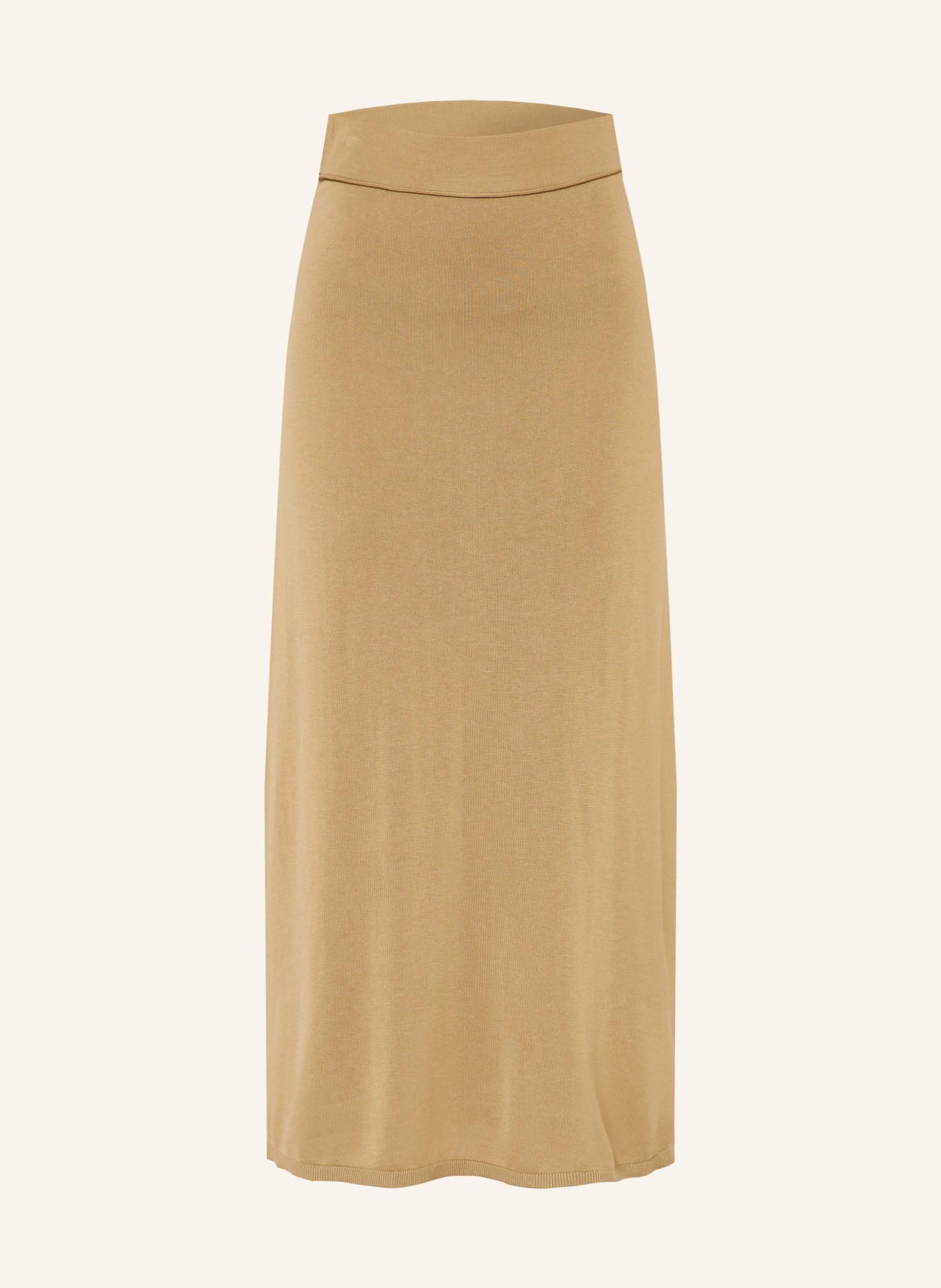 TOTEME Knit skirt: CAMEL