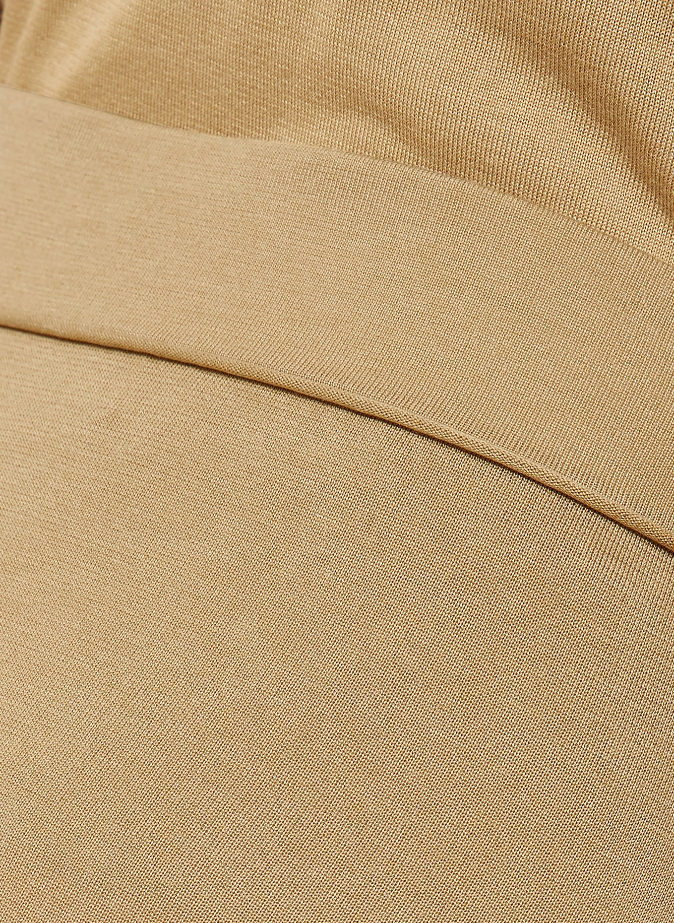TOTEME Knit skirt: CAMEL