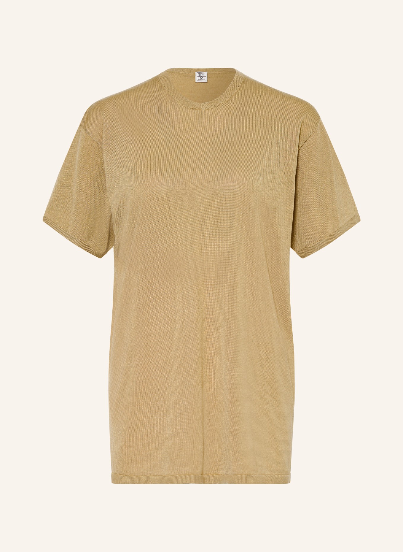 TOTEME Knit shirt: CAMEL