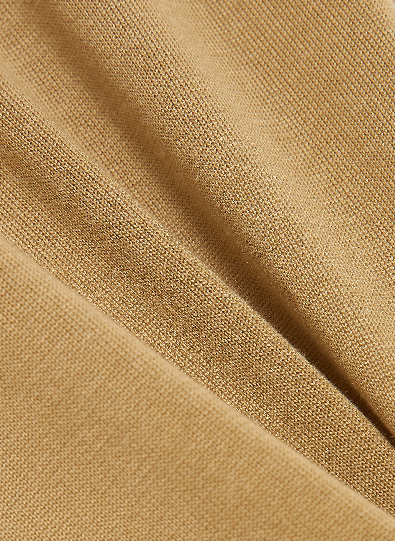 TOTEME Knit shirt: CAMEL