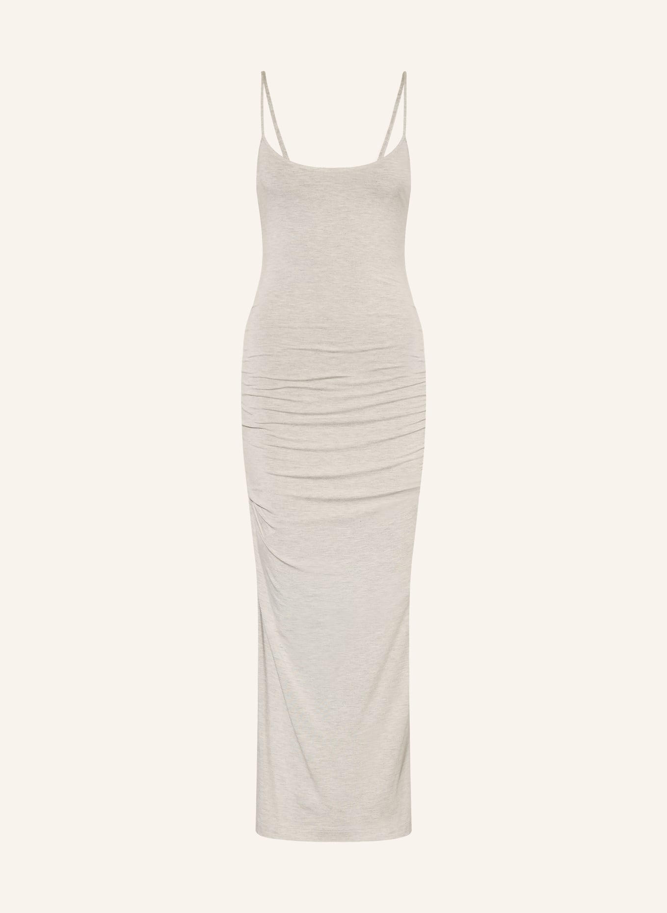 TOTEME Rochie de seară din jersey: GRI DESCHIS