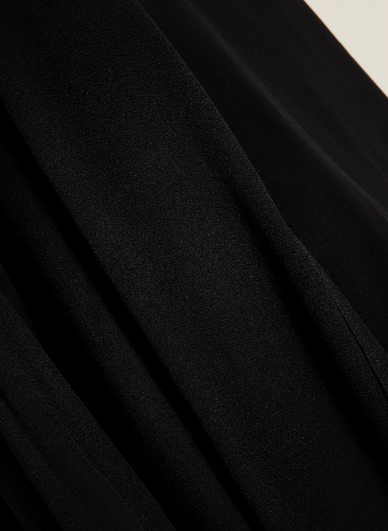 TOTEME Tie-neck blouse: BLACK