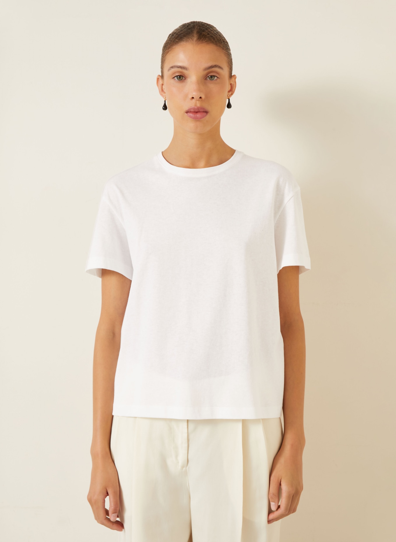 TOTEME T-shirt: WHITE