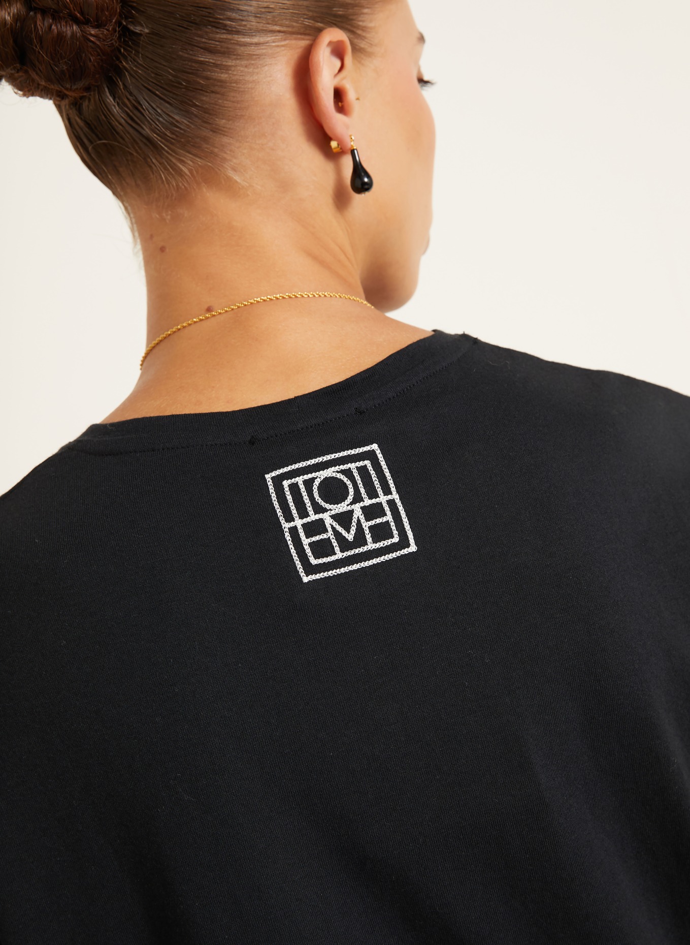 TOTEME T-shirt: BLACK