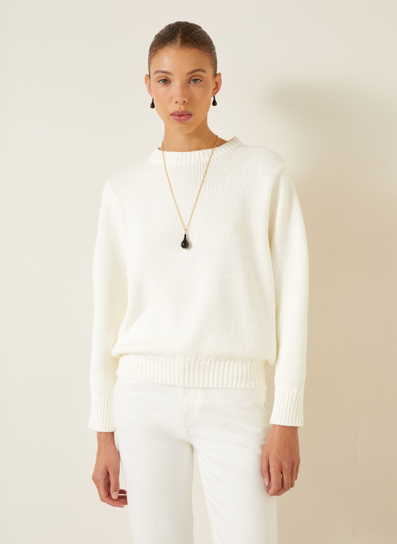TOTEME Sweater: CREAM