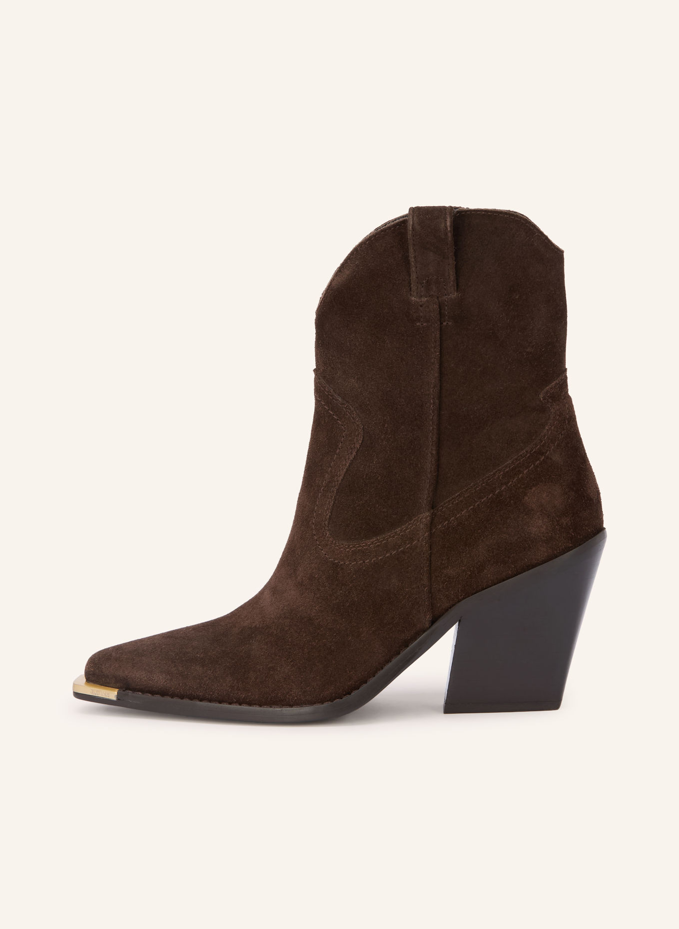 BRONX Boots santiags NEW-KOLE: MARRON FONCÉ