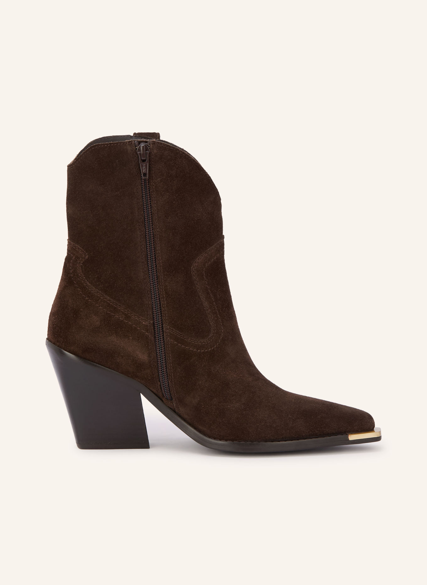 BRONX Boots santiags NEW-KOLE: MARRON FONCÉ
