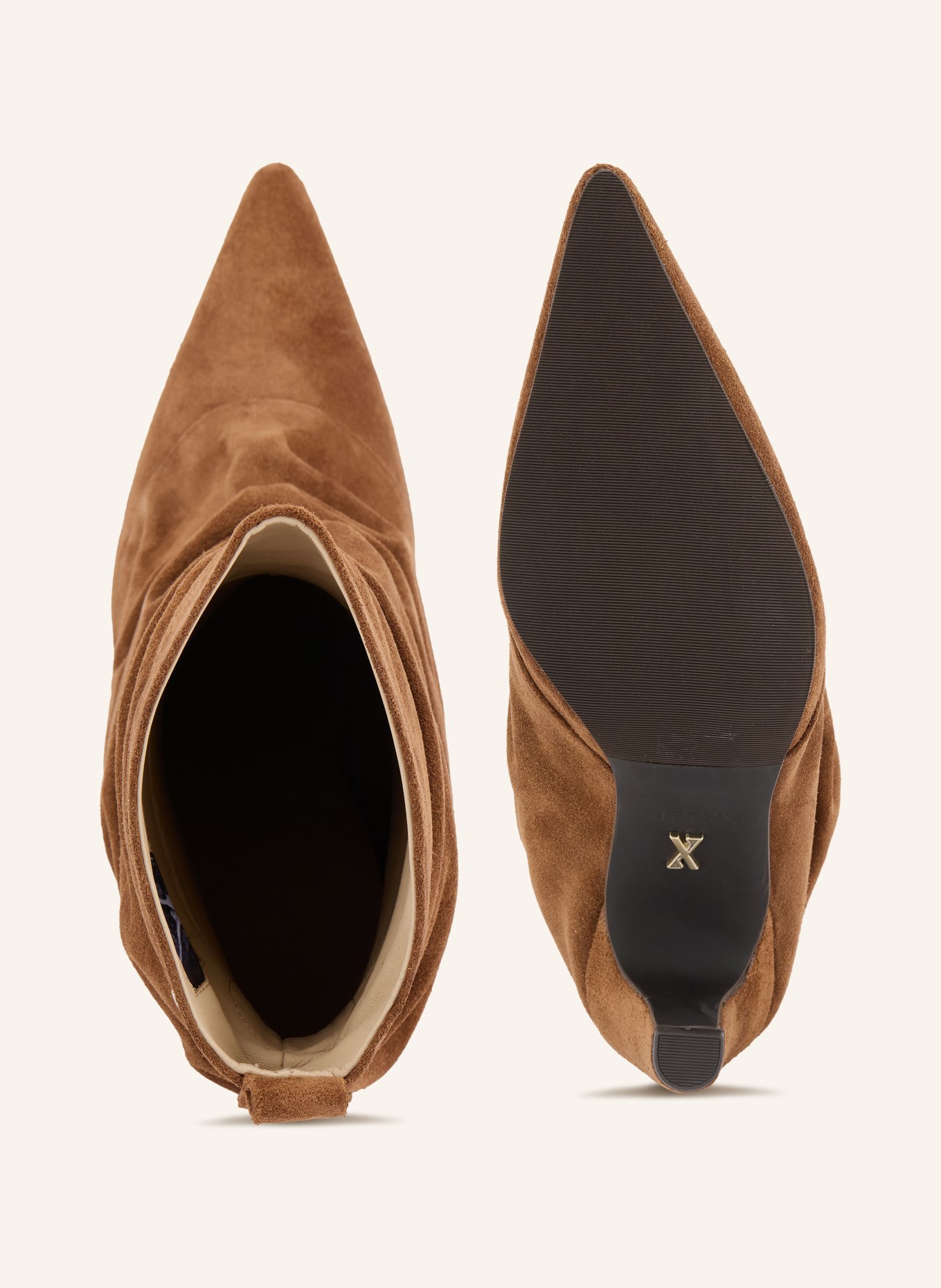 BRONX Stiefeletten LOW-JADEY: COGNAC
