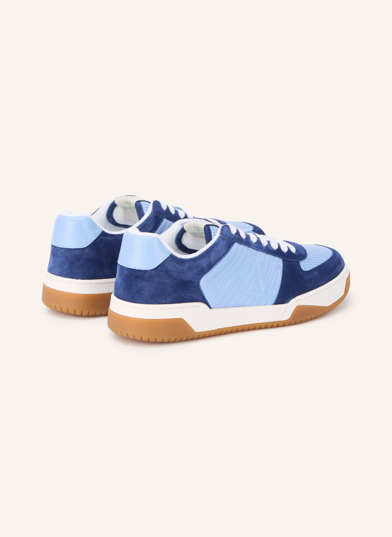 VALENTINO GARAVANI SPARRY Sneakers: LIGHT BLUE / DARK BLUE / WHITE