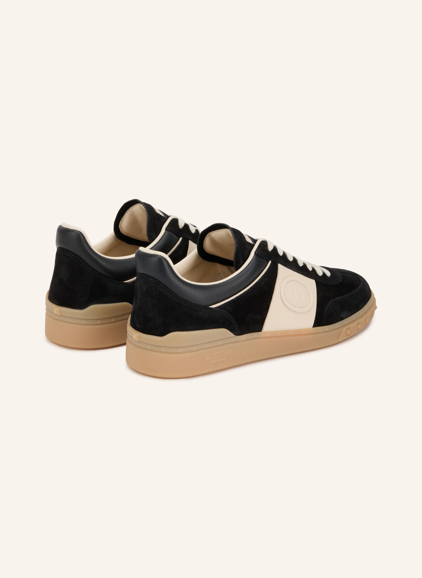 VALENTINO GARAVANI UPVILLAGE Sneakers: BLACK / WHITE