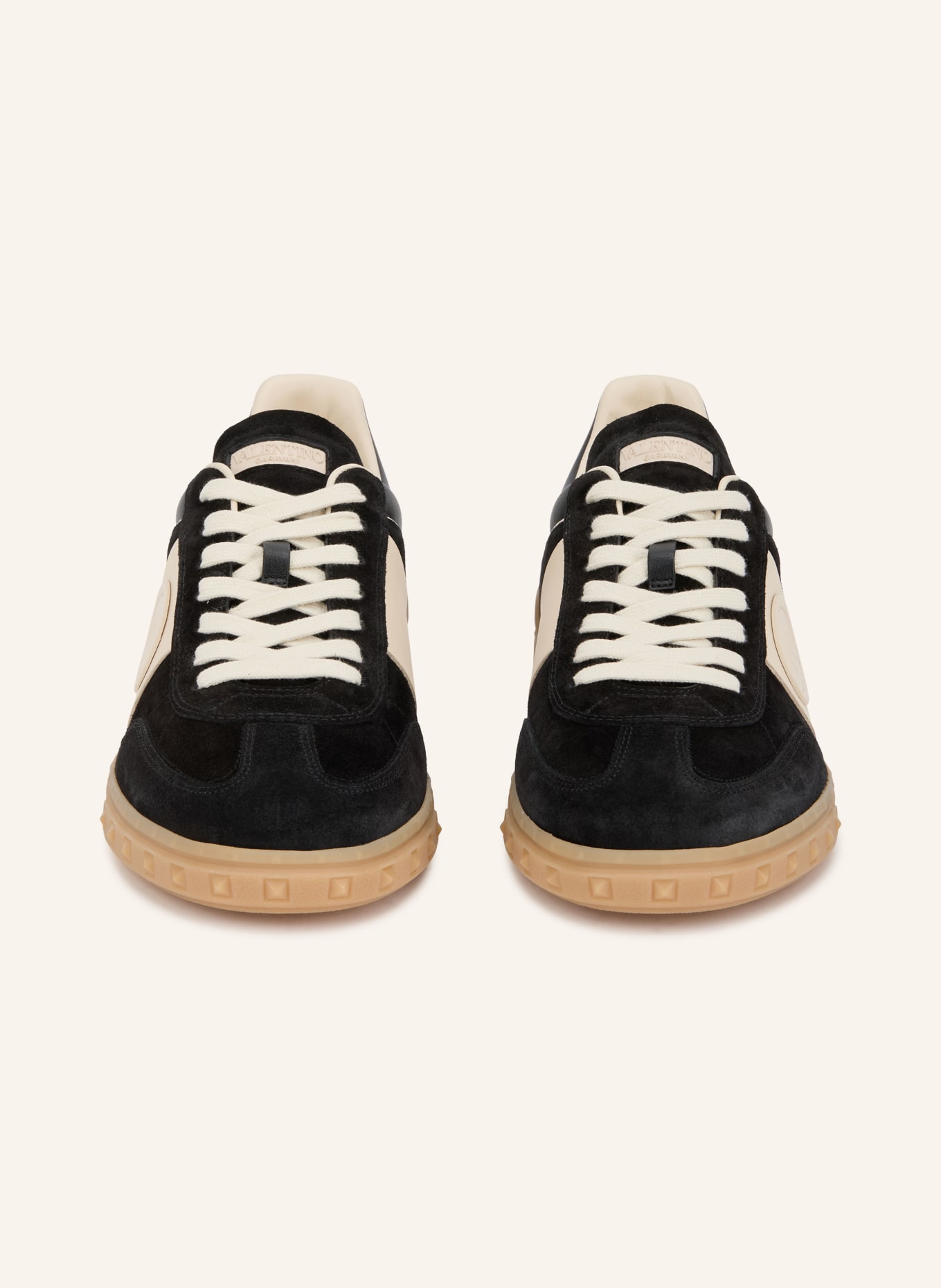 VALENTINO GARAVANI UPVILLAGE Sneakers: BLACK / WHITE
