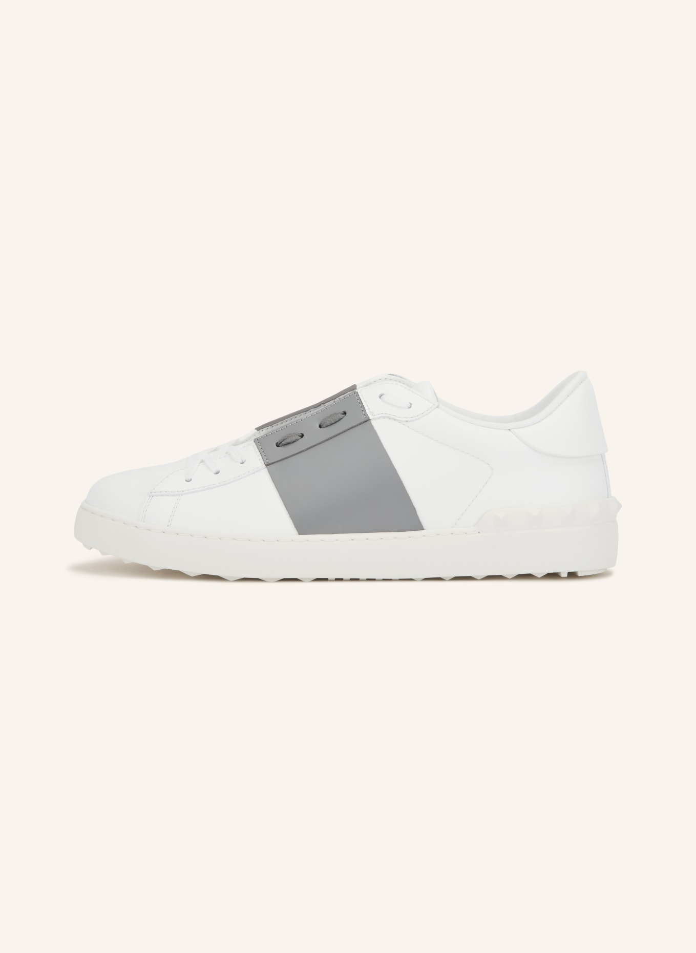 VALENTINO GARAVANI Sneakers OPEN: WHITE / GRAY