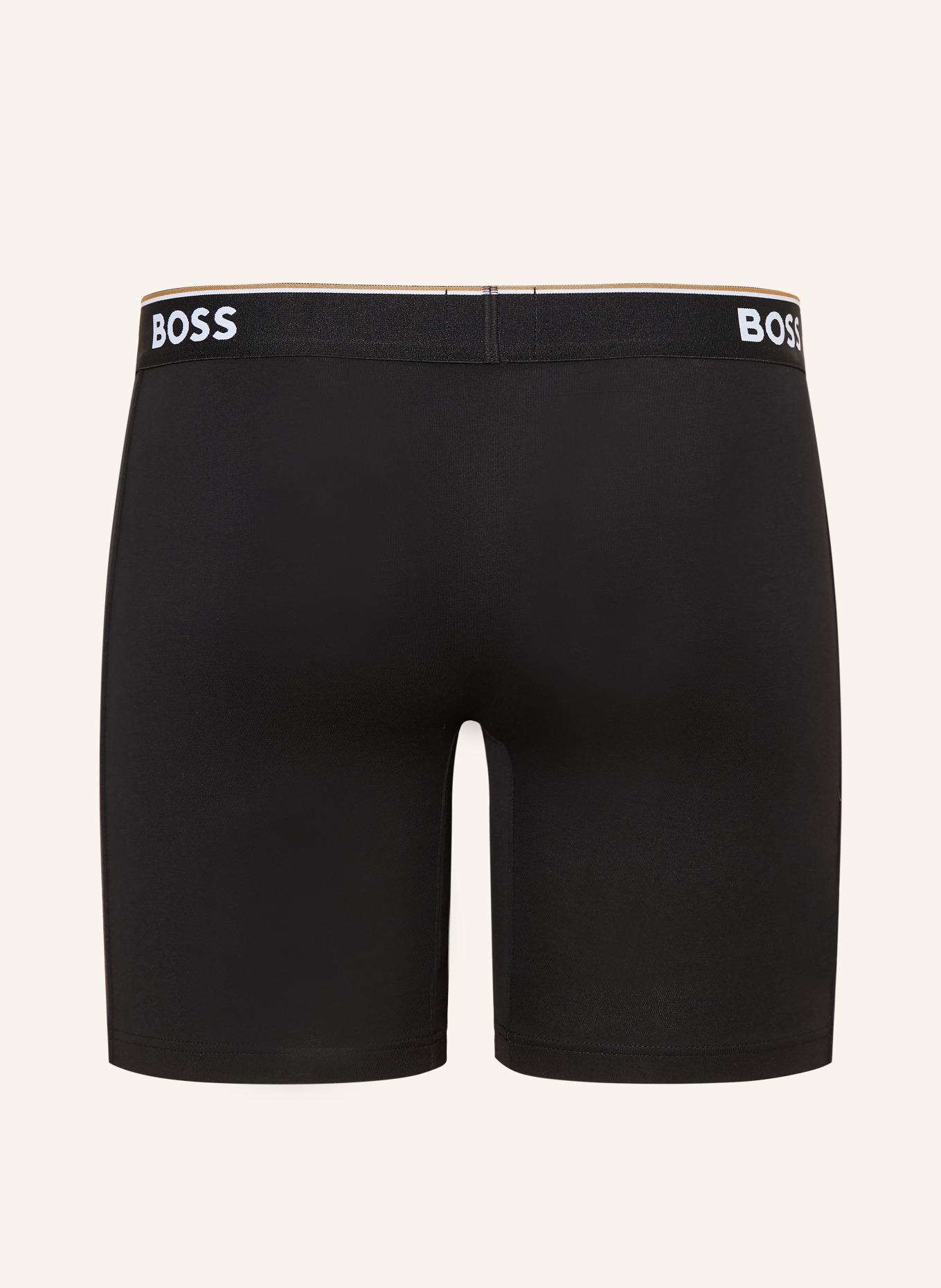 BOSS 3er-Pack Boxershorts: SCHWARZ