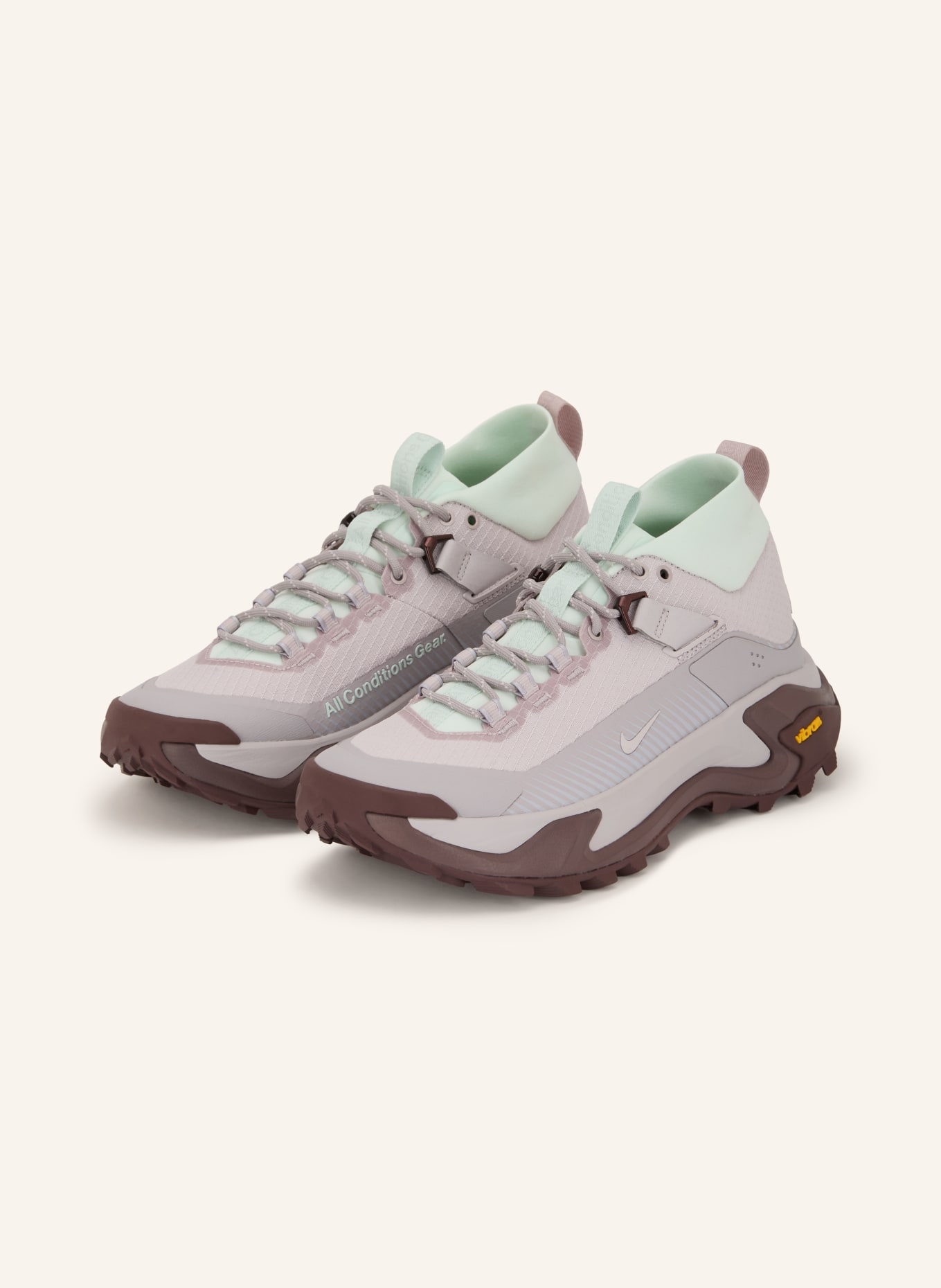 Nike Wanderschuhe ACG ZEGAMA HIKE: HELLGRAU / HELLLILA / MINT