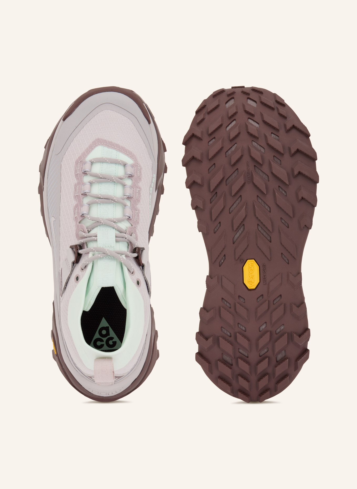 Nike Wanderschuhe ACG ZEGAMA HIKE: HELLGRAU / HELLLILA / MINT