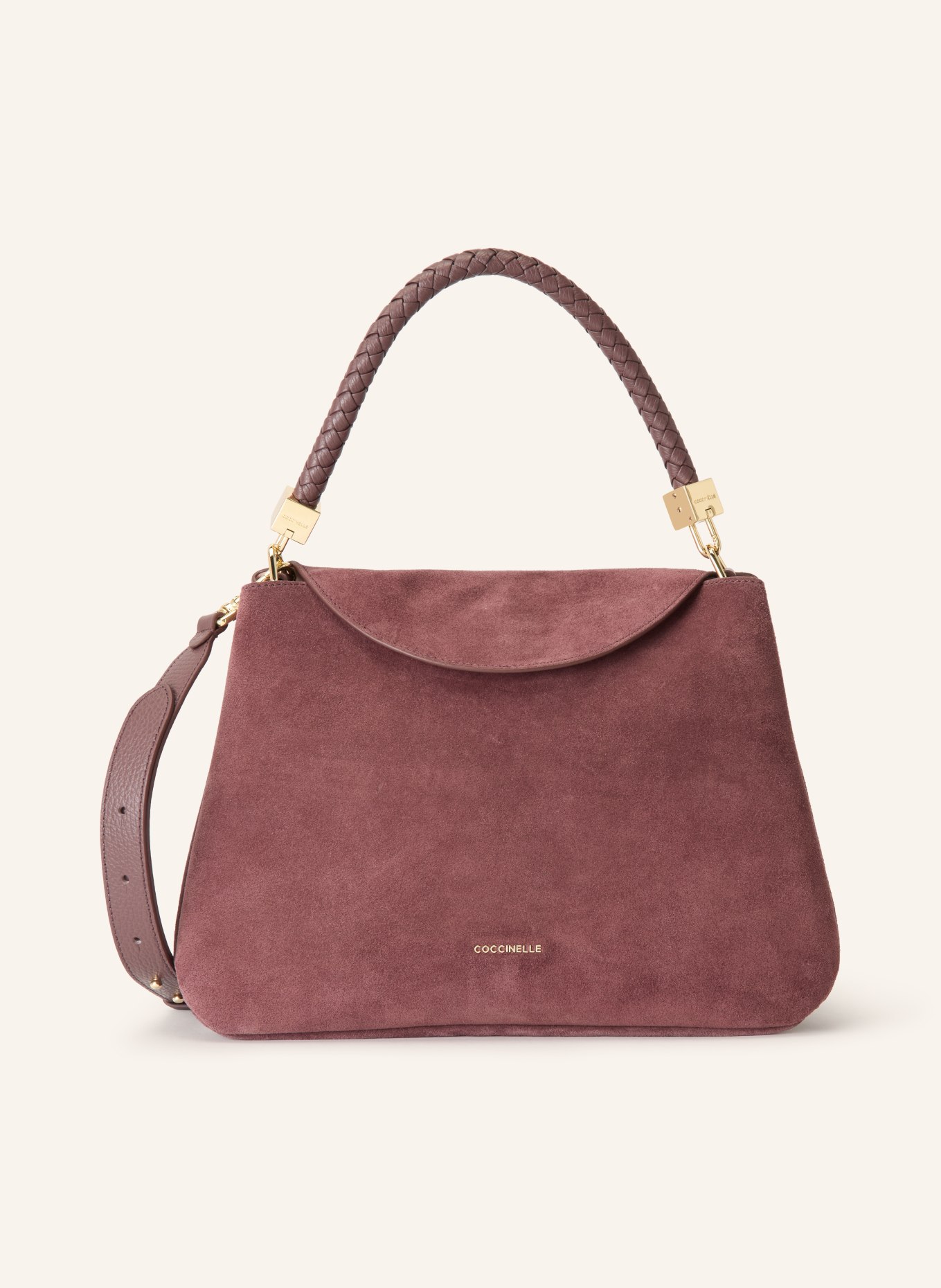 COCCINELLE Handtas: DONKERROOD