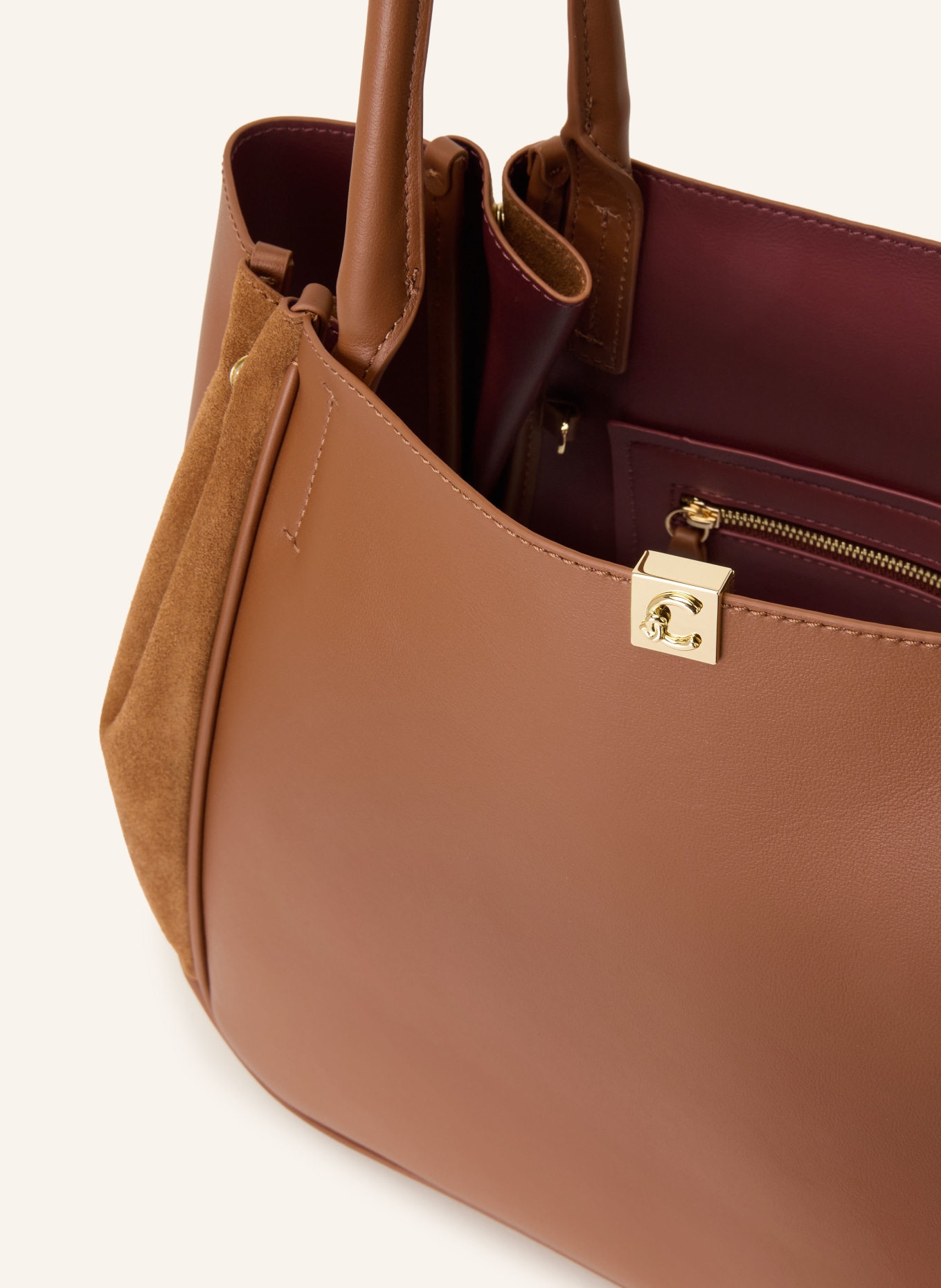 COCCINELLE Shopper: COGNAC