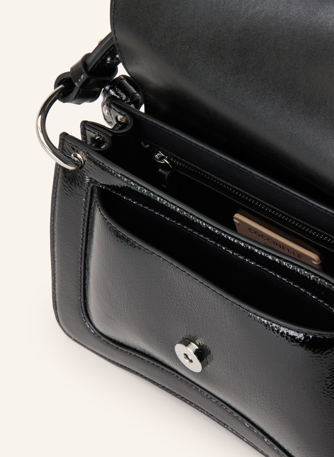 COCCINELLE Crossbody bag: BLACK