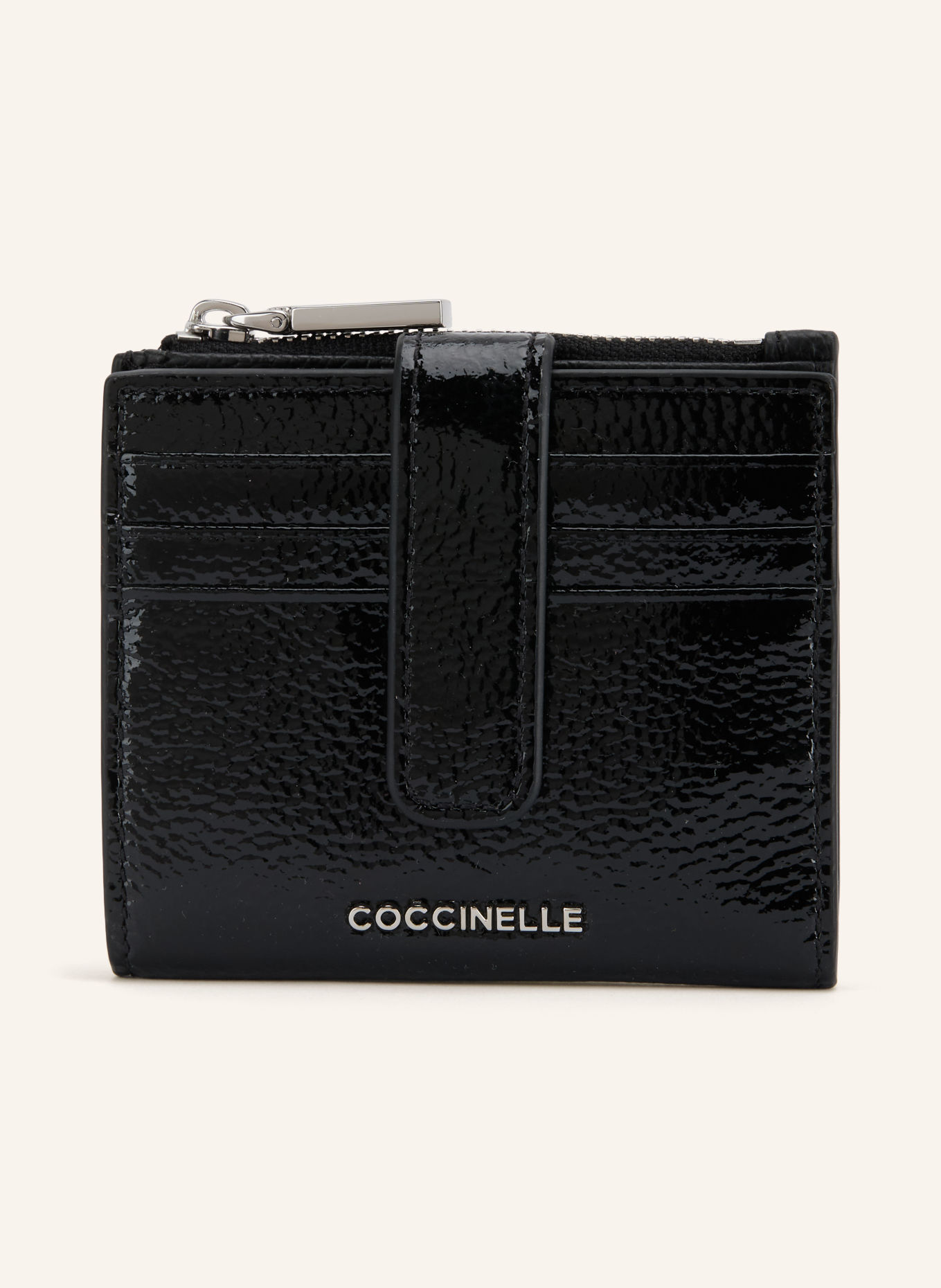 COCCINELLE Geldbörse: SCHWARZ