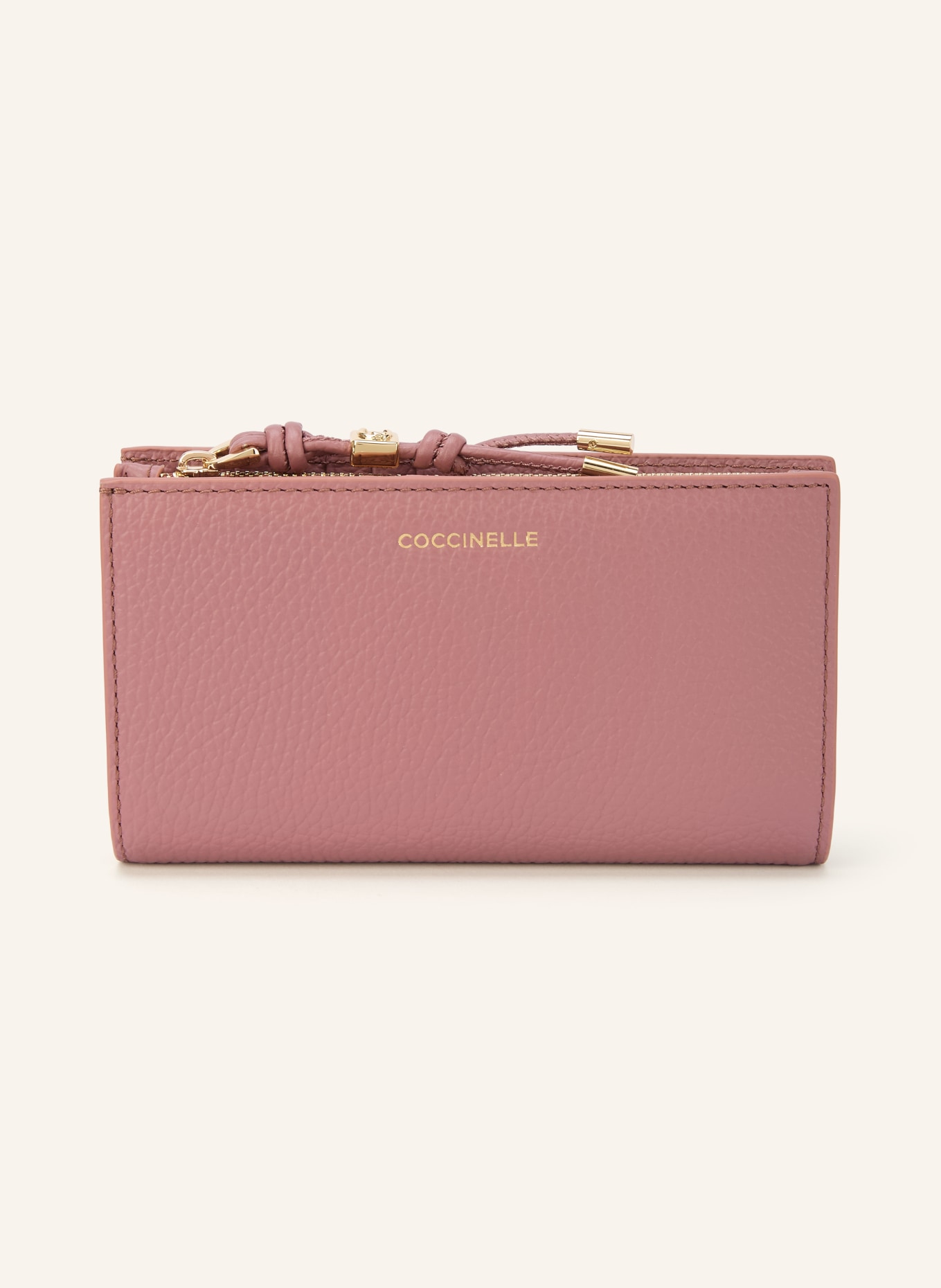 COCCINELLE Geldbörse: ALTROSA / GOLD