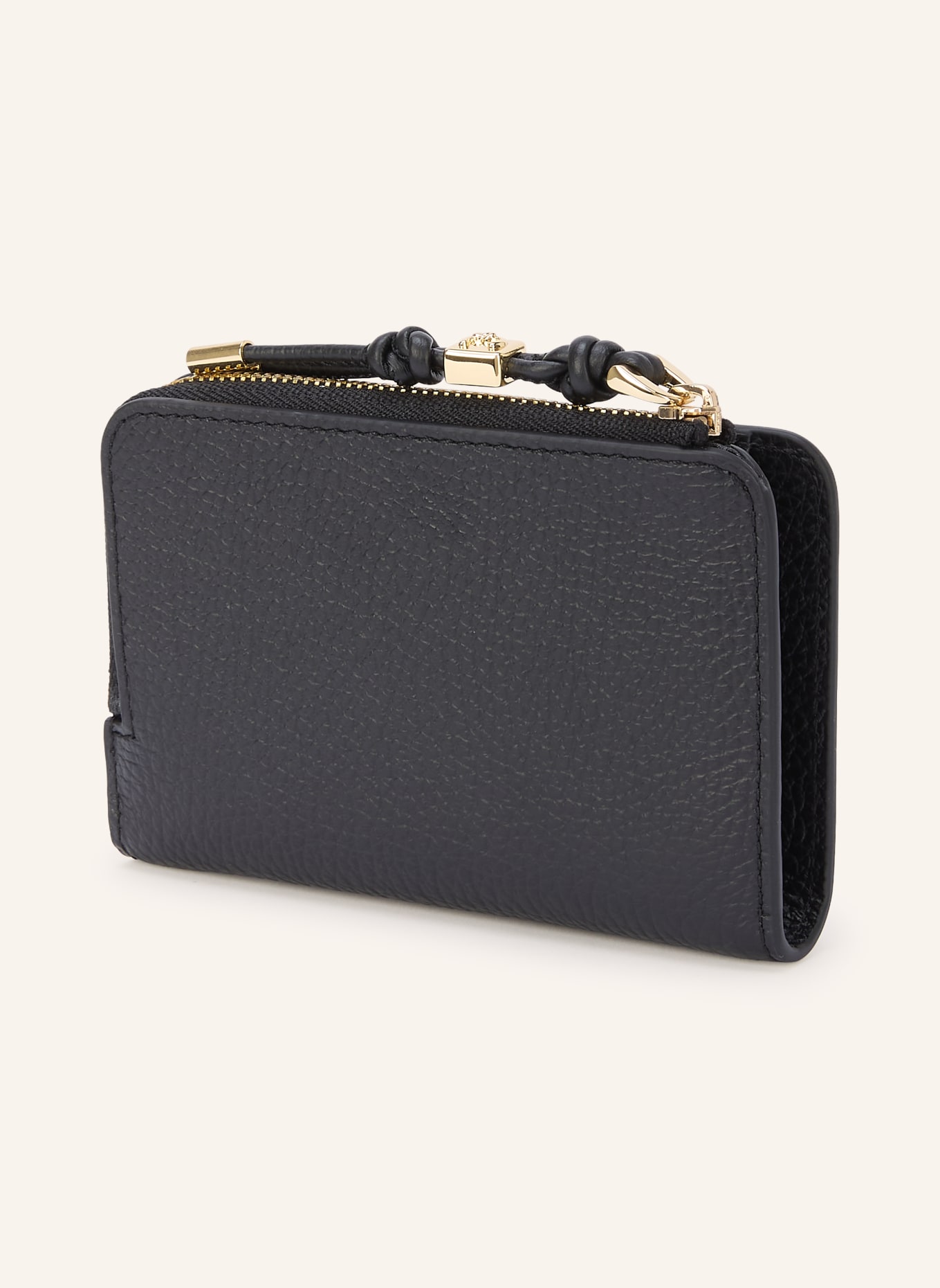 COCCINELLE Geldbörse: SCHWARZ / GOLD