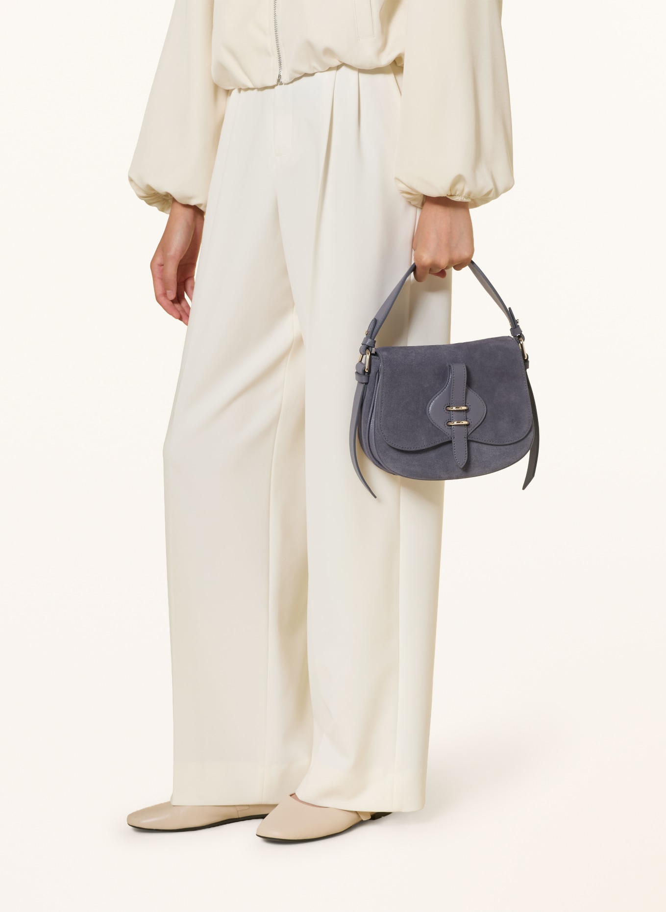 COCCINELLE Crossbody bag: GRAY / GOLD