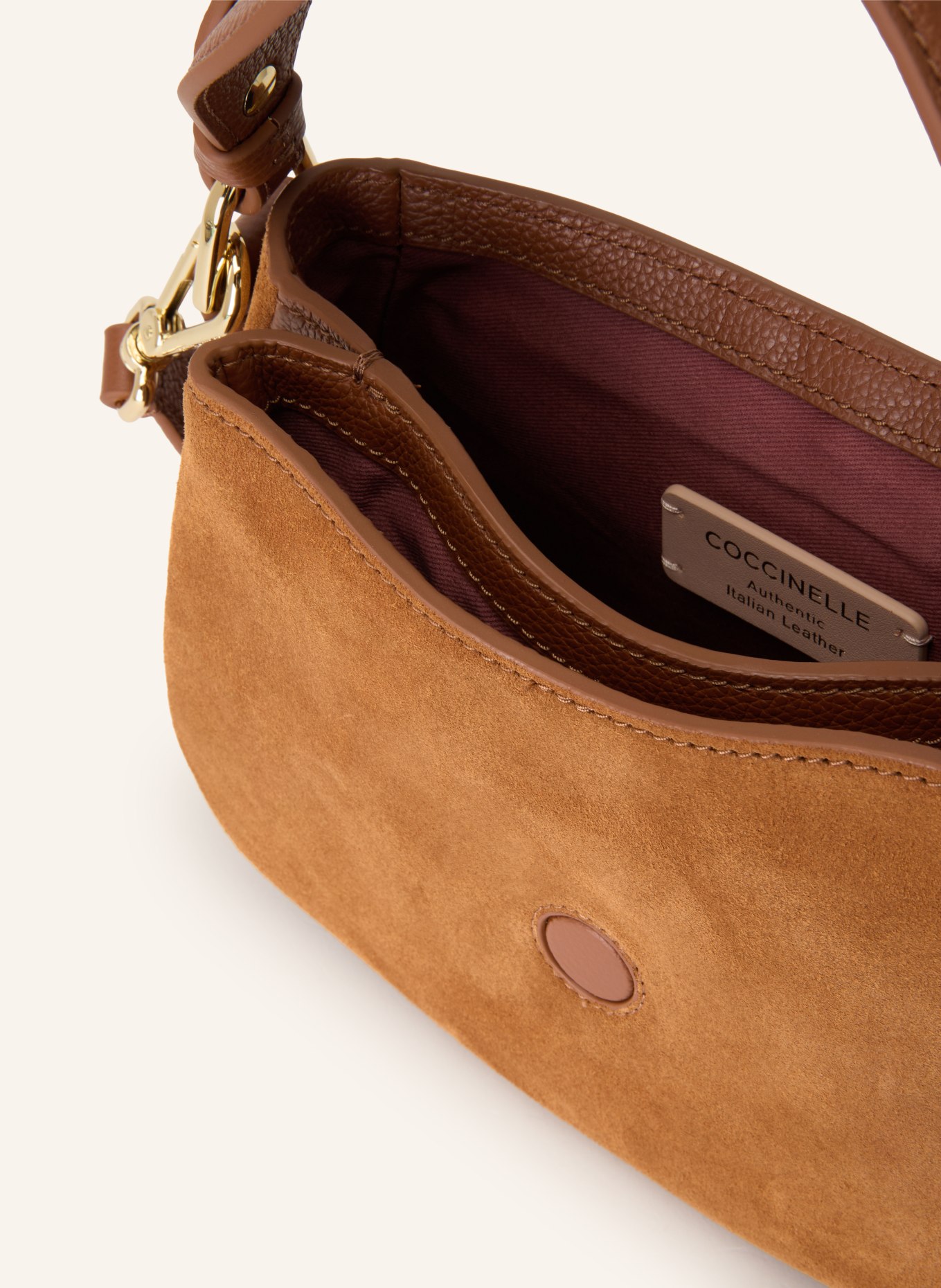 COCCINELLE Crossbody bag: COGNAC