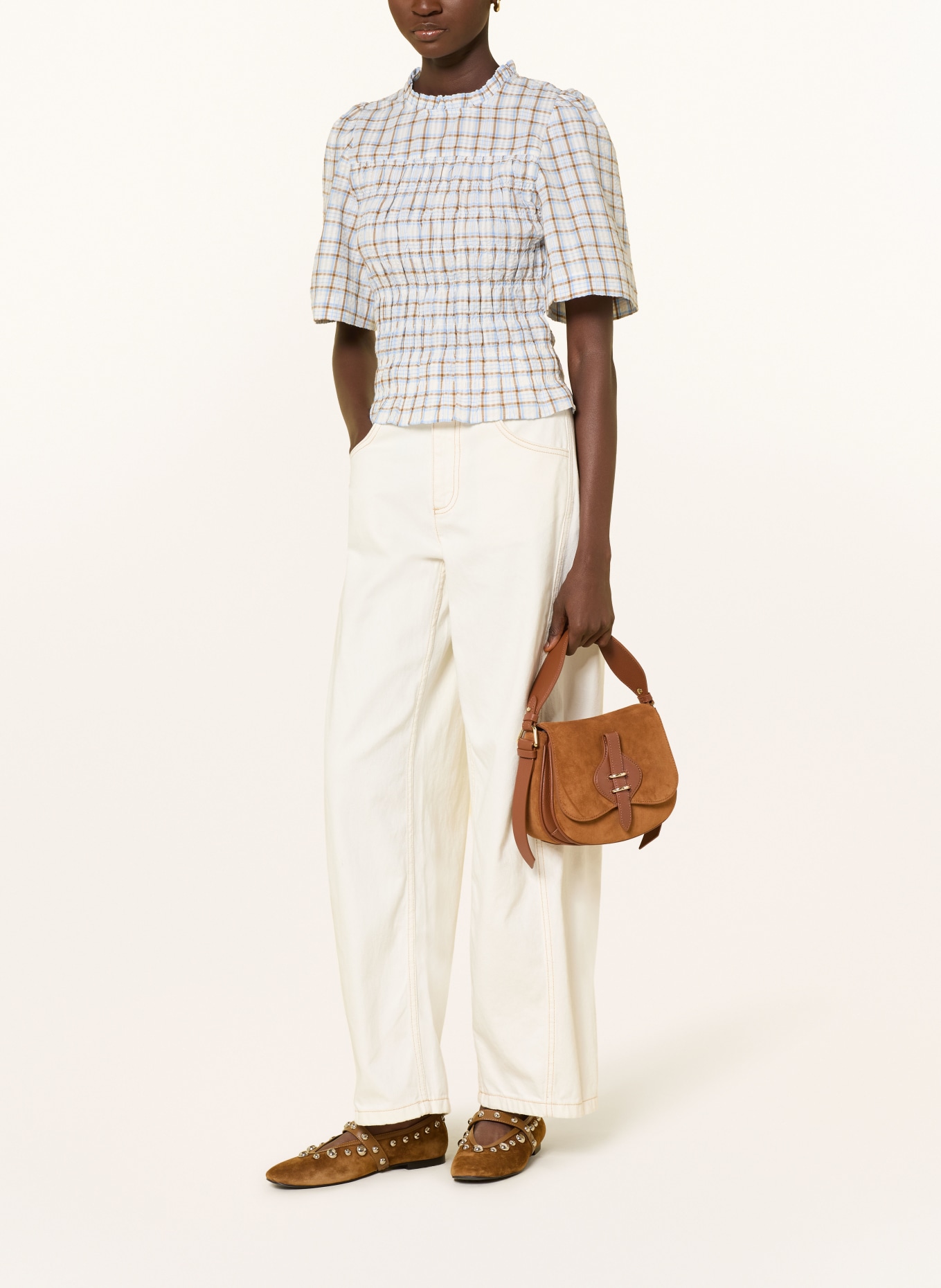 COCCINELLE Crossbody bag: COGNAC