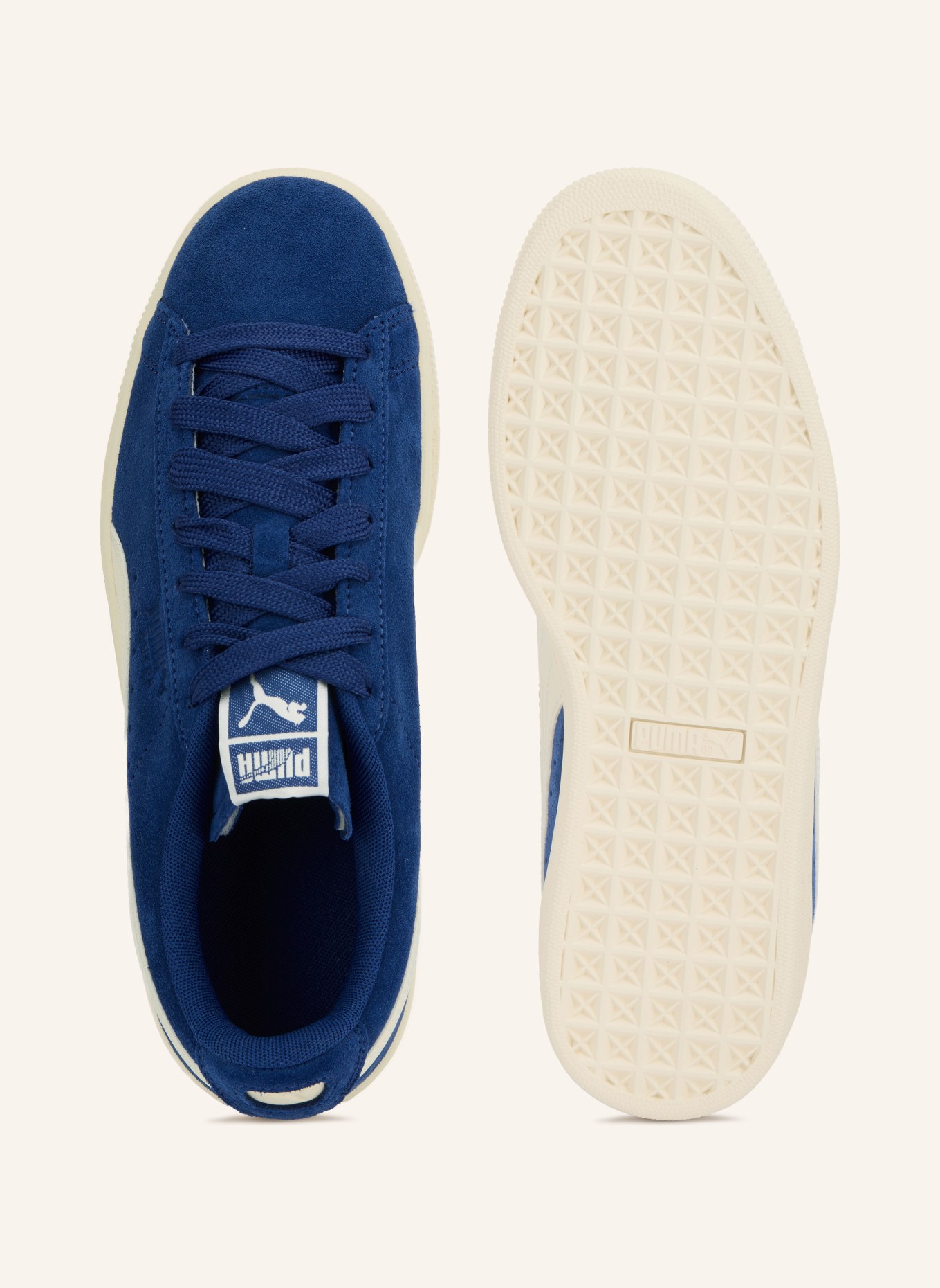 PUMA CHARLES F. STEAD VI Sneakers: BLUE / WHITE