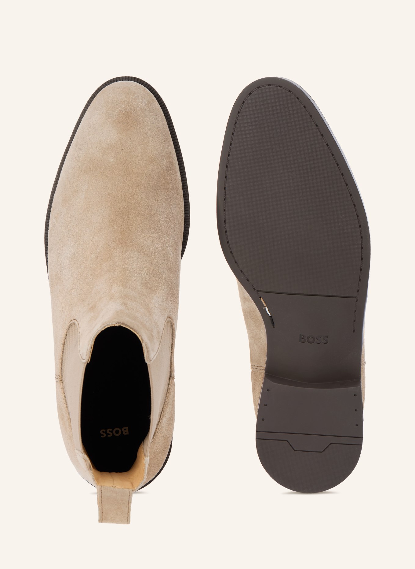 BOSS Chelsea boots TAYIL: BEIGE